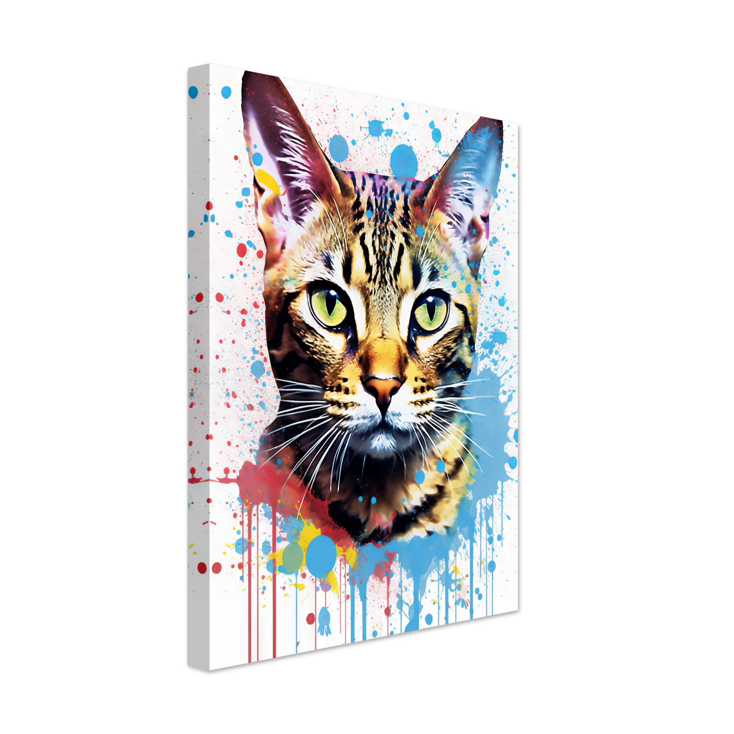 Cat Bengal Pop Art (CAT64)