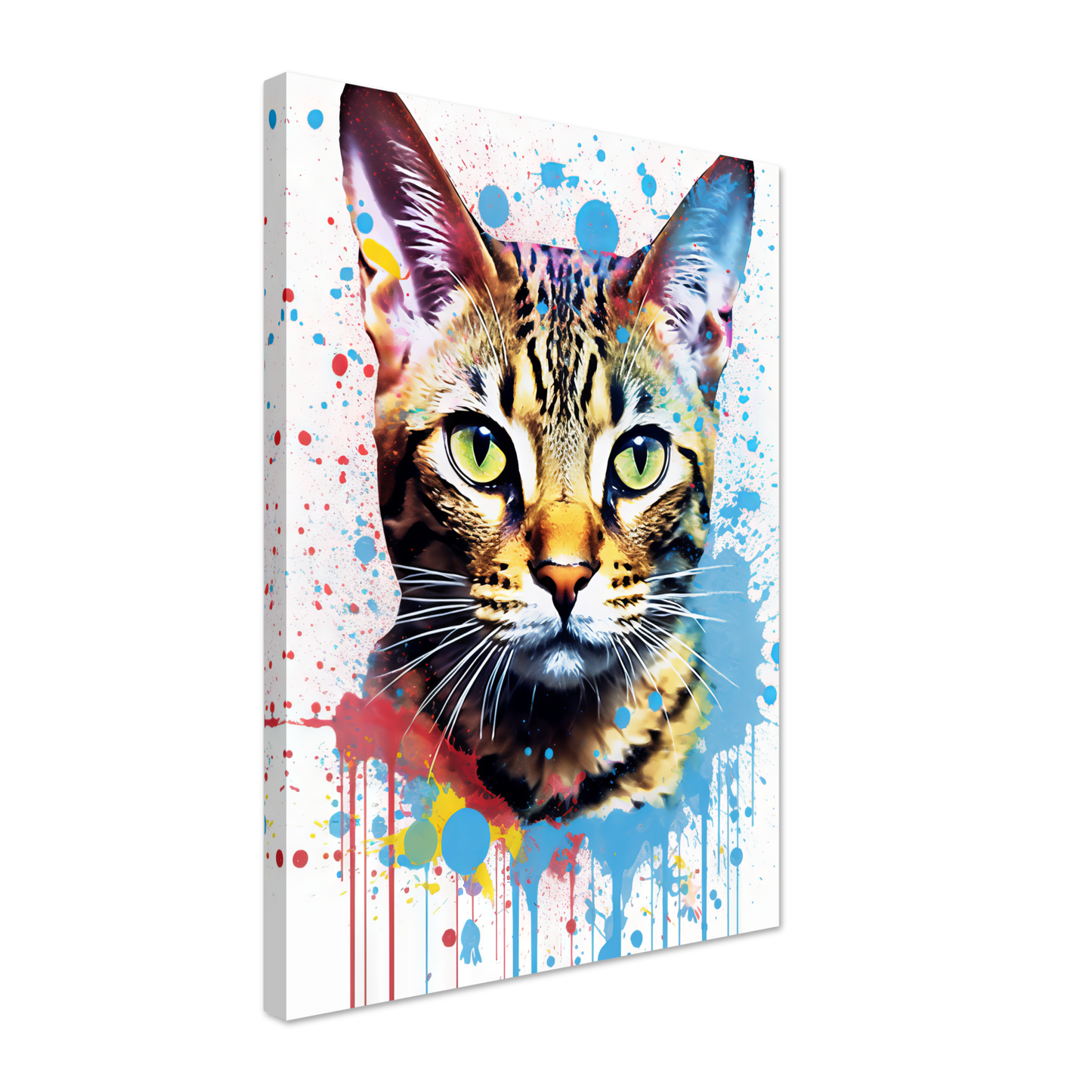 Cat Bengal Pop Art (CAT64)
