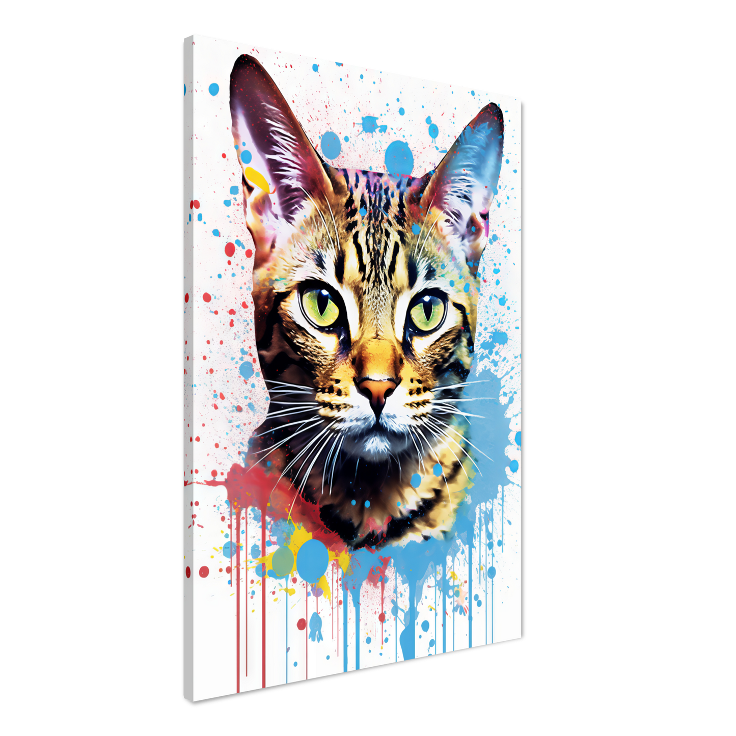 Cat Bengal Pop Art (CAT64)
