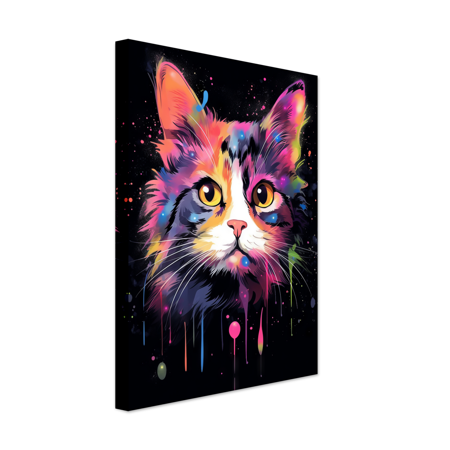 Cat Baby Kitten Pop Art (CAT74)