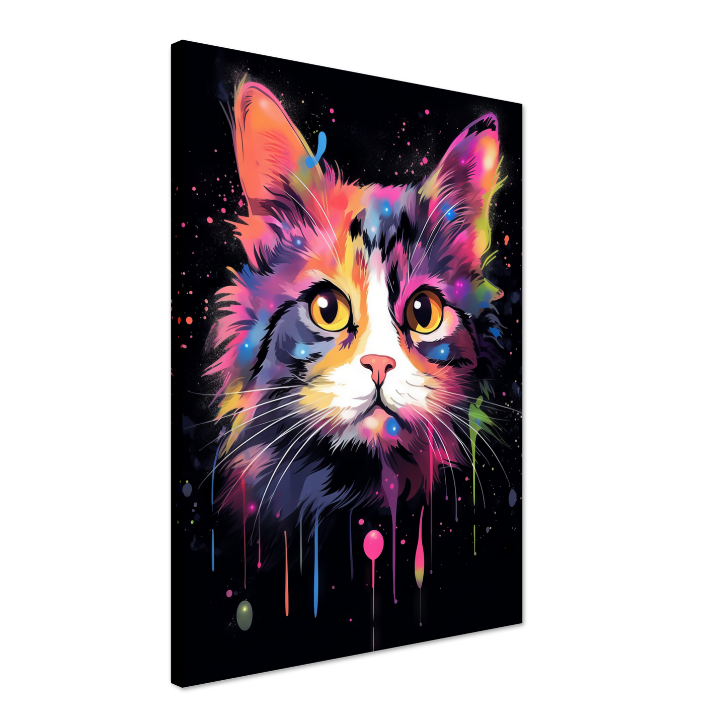 Cat Baby Kitten Pop Art (CAT74)