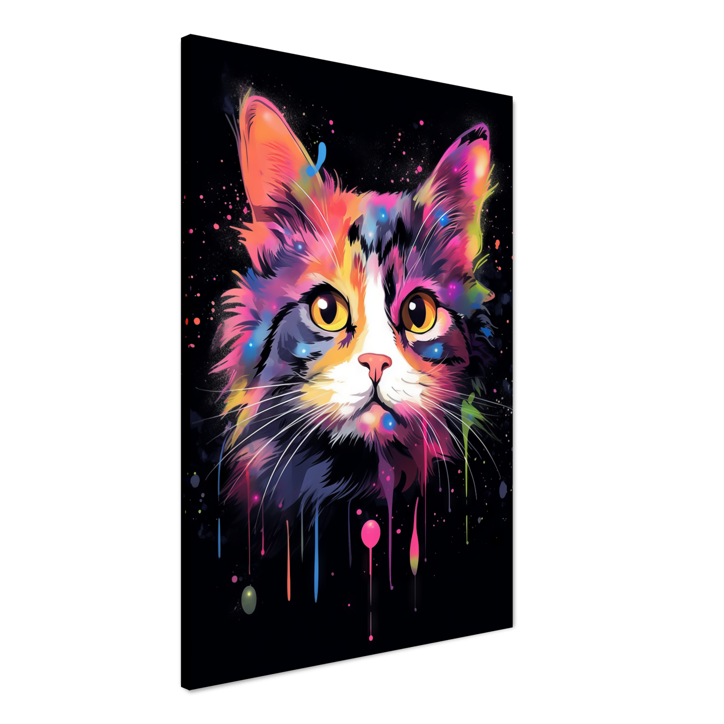 Cat Baby Kitten Pop Art (CAT74)