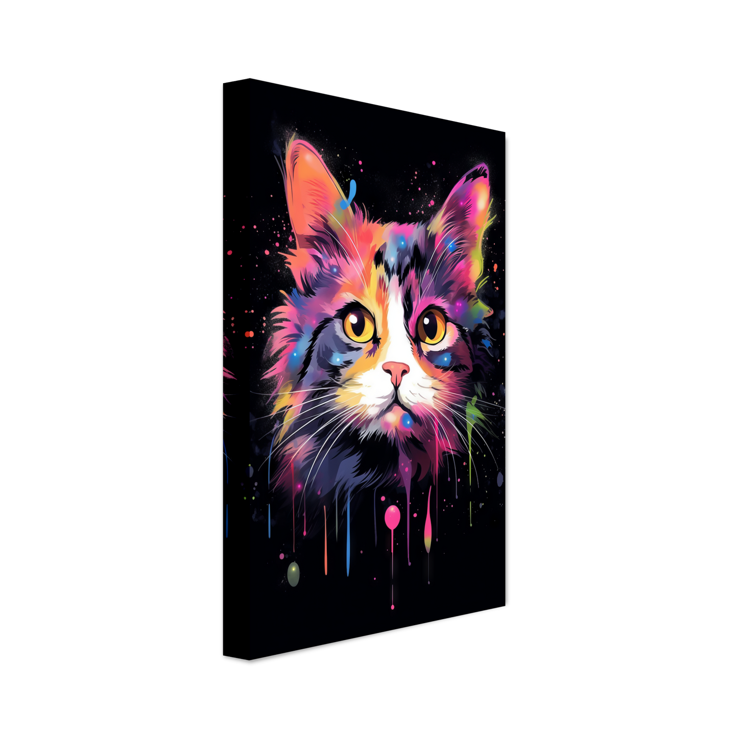 Cat Baby Kitten Pop Art (CAT74)