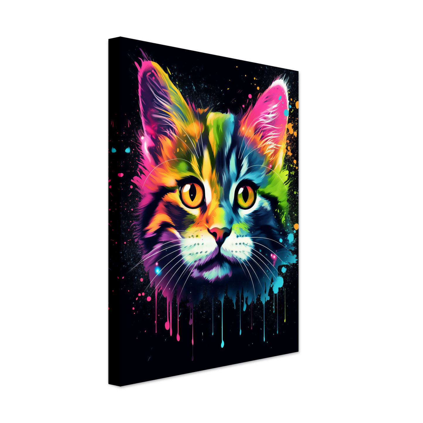 Cat Baby Kitten Pop Art (CAT76)