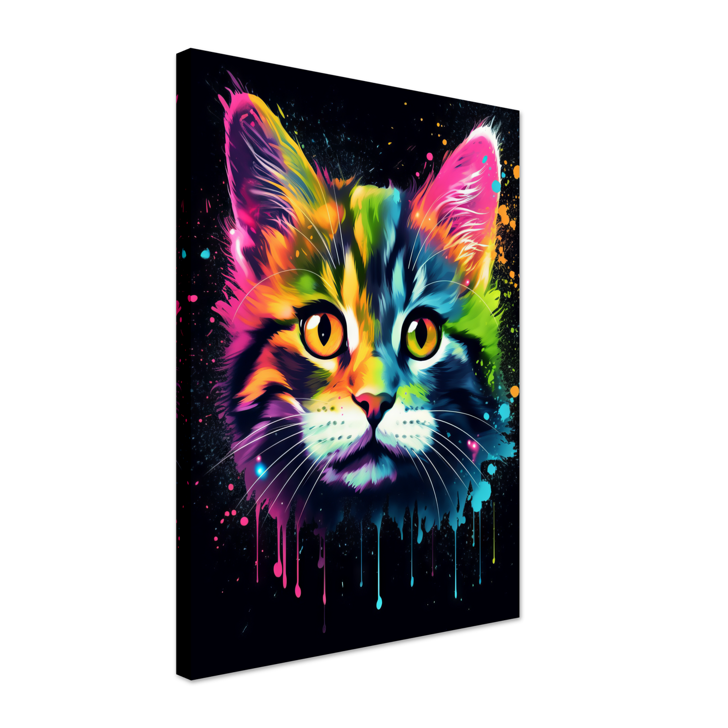 Cat Baby Kitten Pop Art (CAT76)