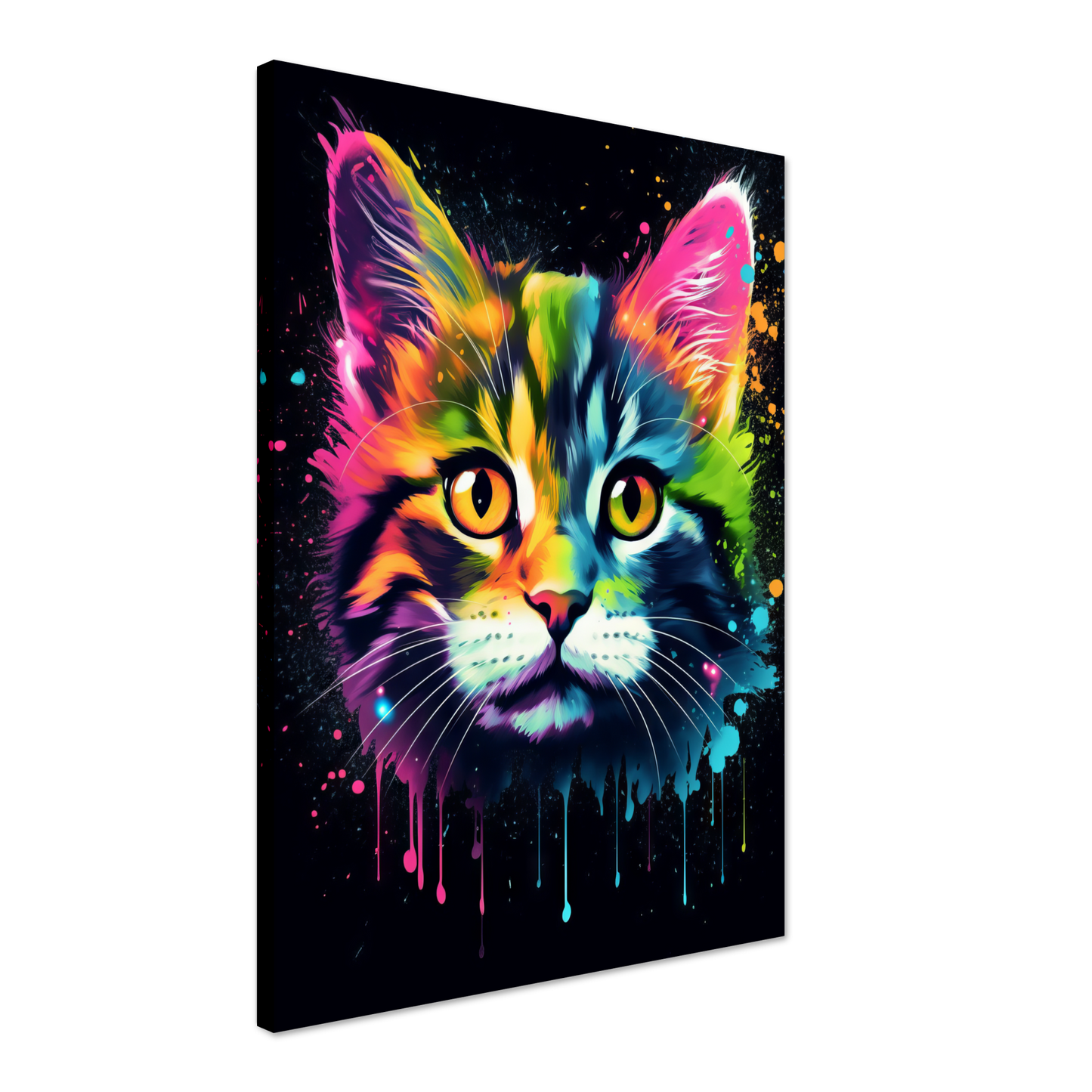 Cat Baby Kitten Pop Art (CAT76)