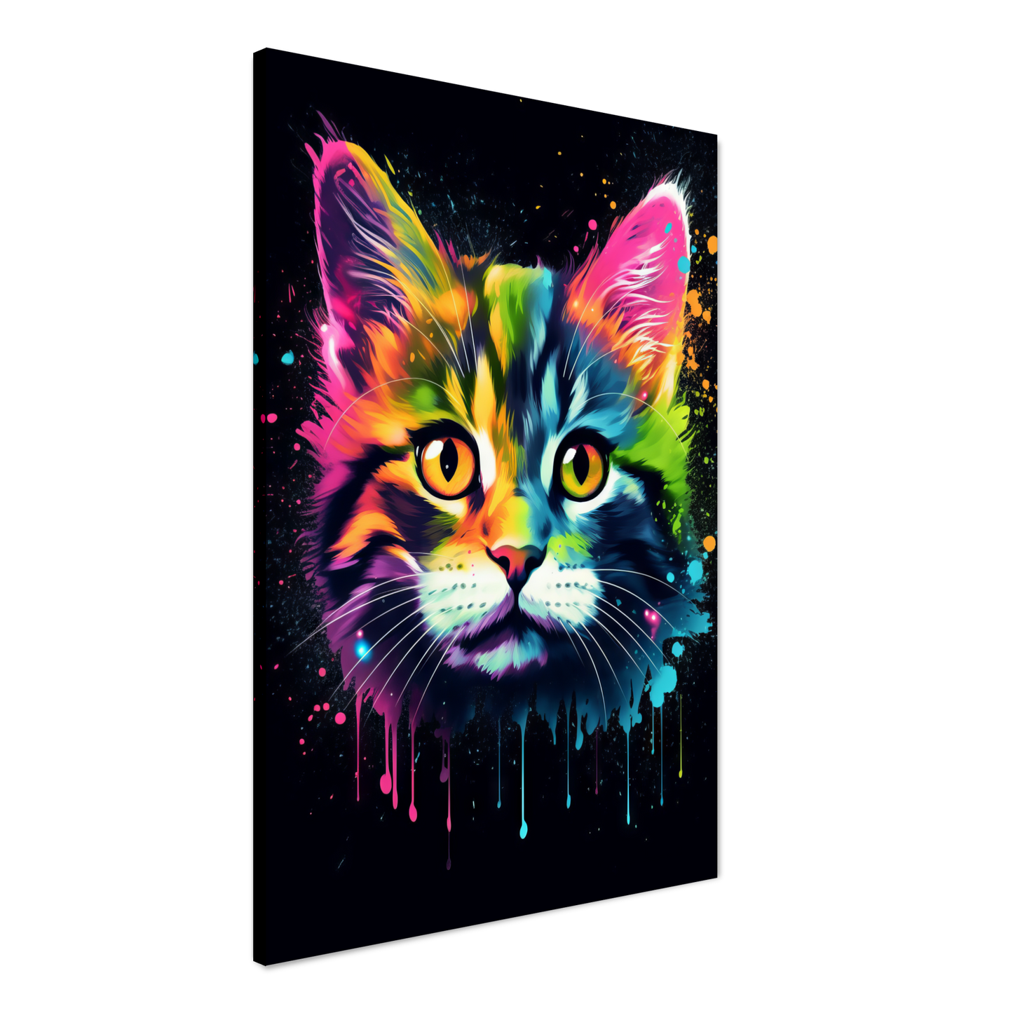 Cat Baby Kitten Pop Art (CAT76)