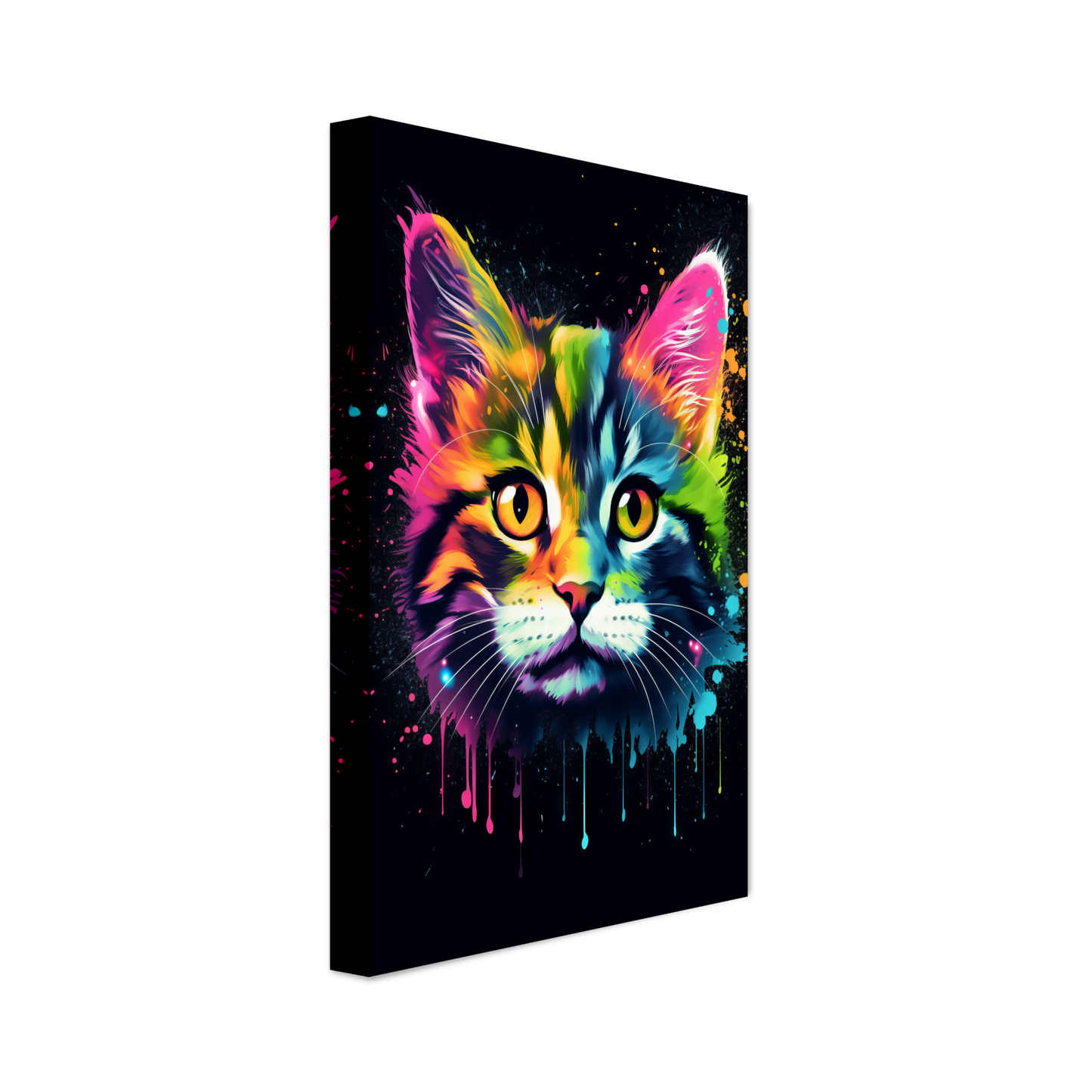 Cat Baby Kitten Pop Art (CAT76)