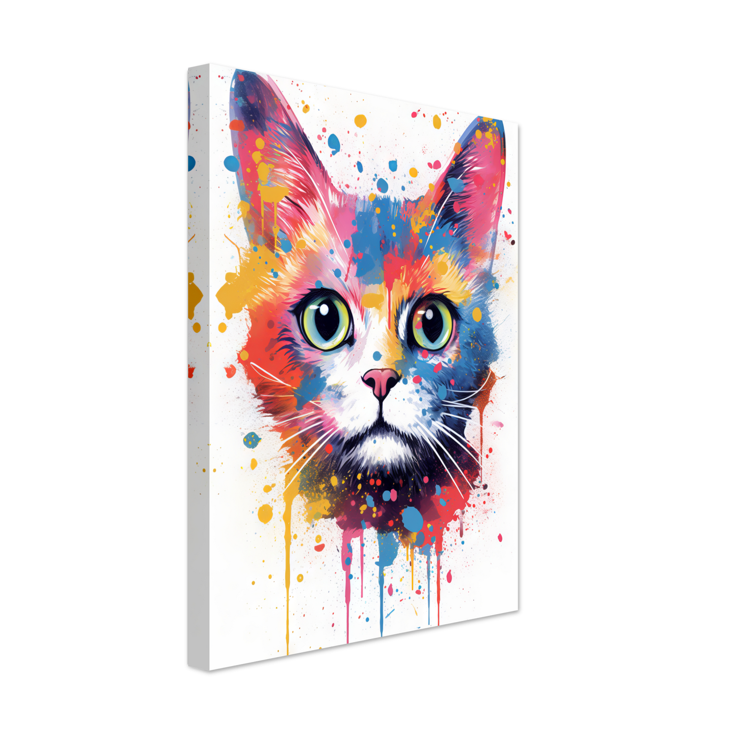 Cat Baby Kitten Pop Art (CAT78)