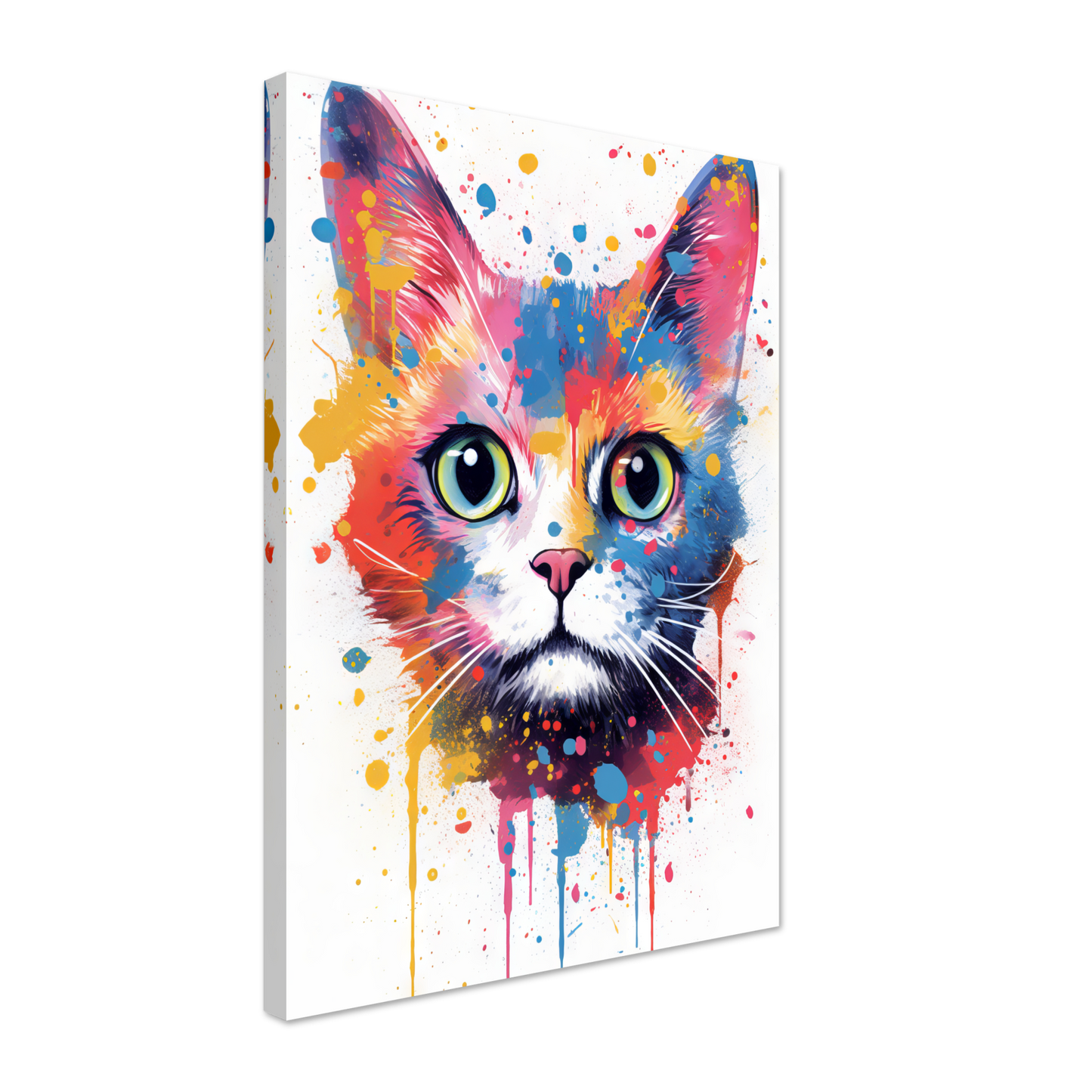 Katze Baby Kitten Pop-Art (CAT78)
