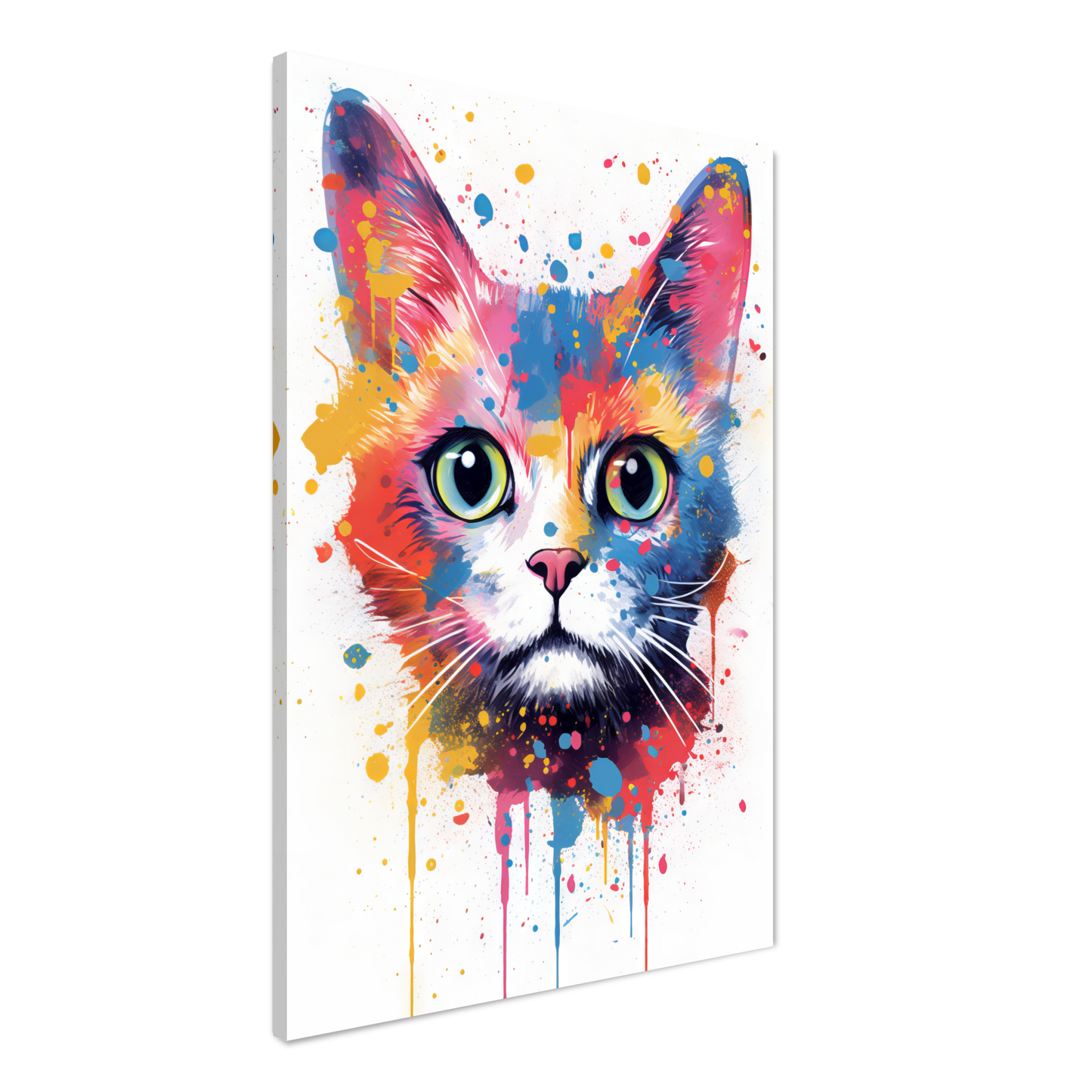 Cat Baby Kitten Pop Art (CAT78)