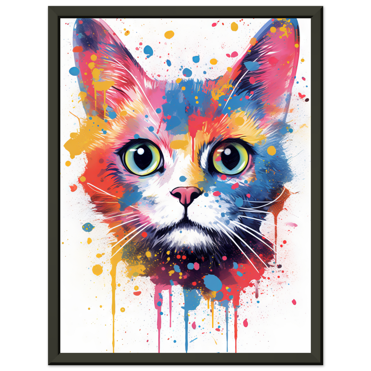 Cat Baby Kitten Pop Art (CAT78)