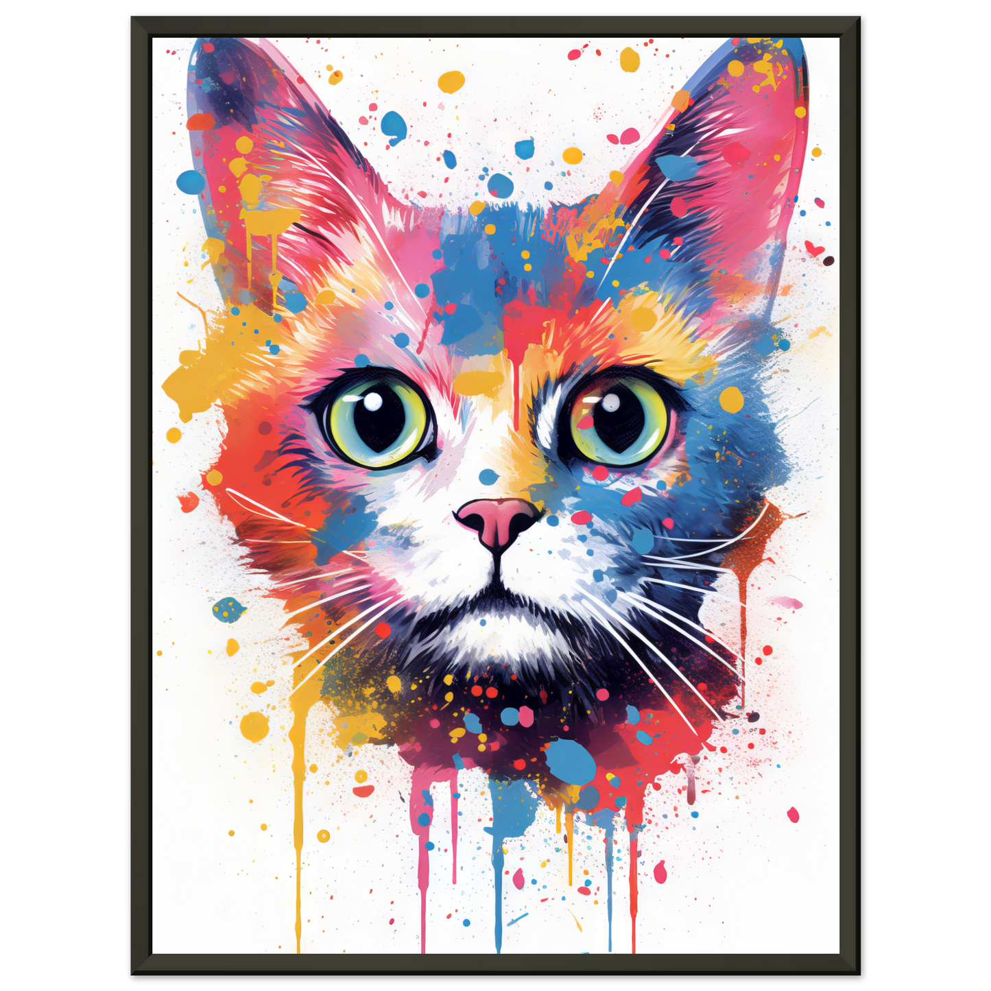 Cat Baby Kitten Pop Art (CAT78)