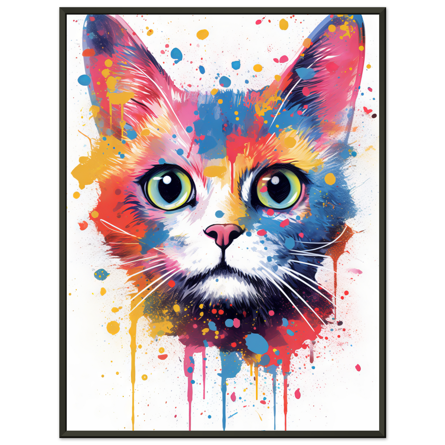 Cat Baby Kitten Pop Art (CAT78)
