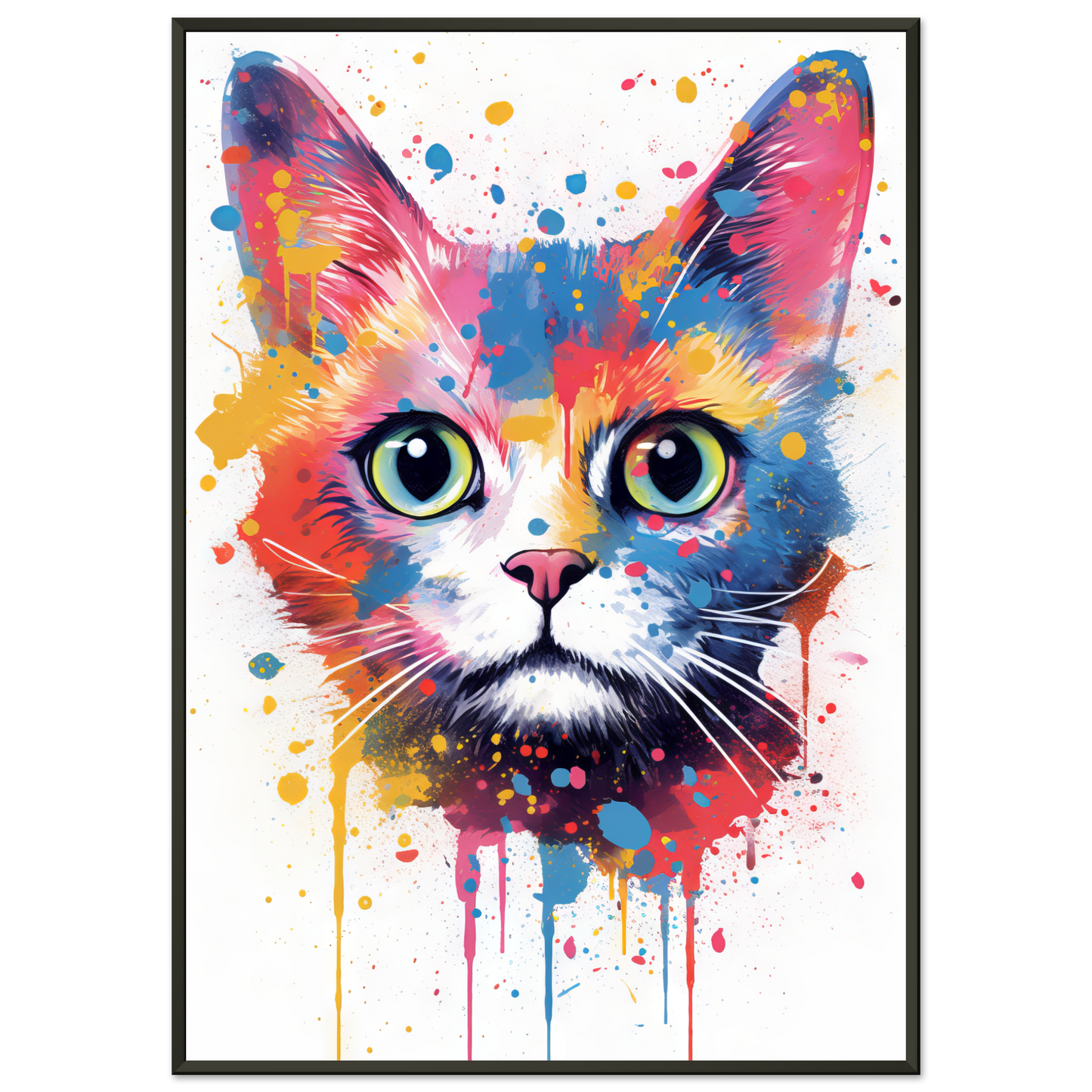 Cat Baby Kitten Pop Art (CAT78)