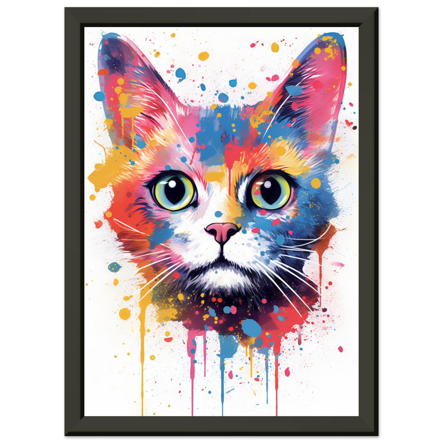 Cat Baby Kitten Pop Art (CAT78)