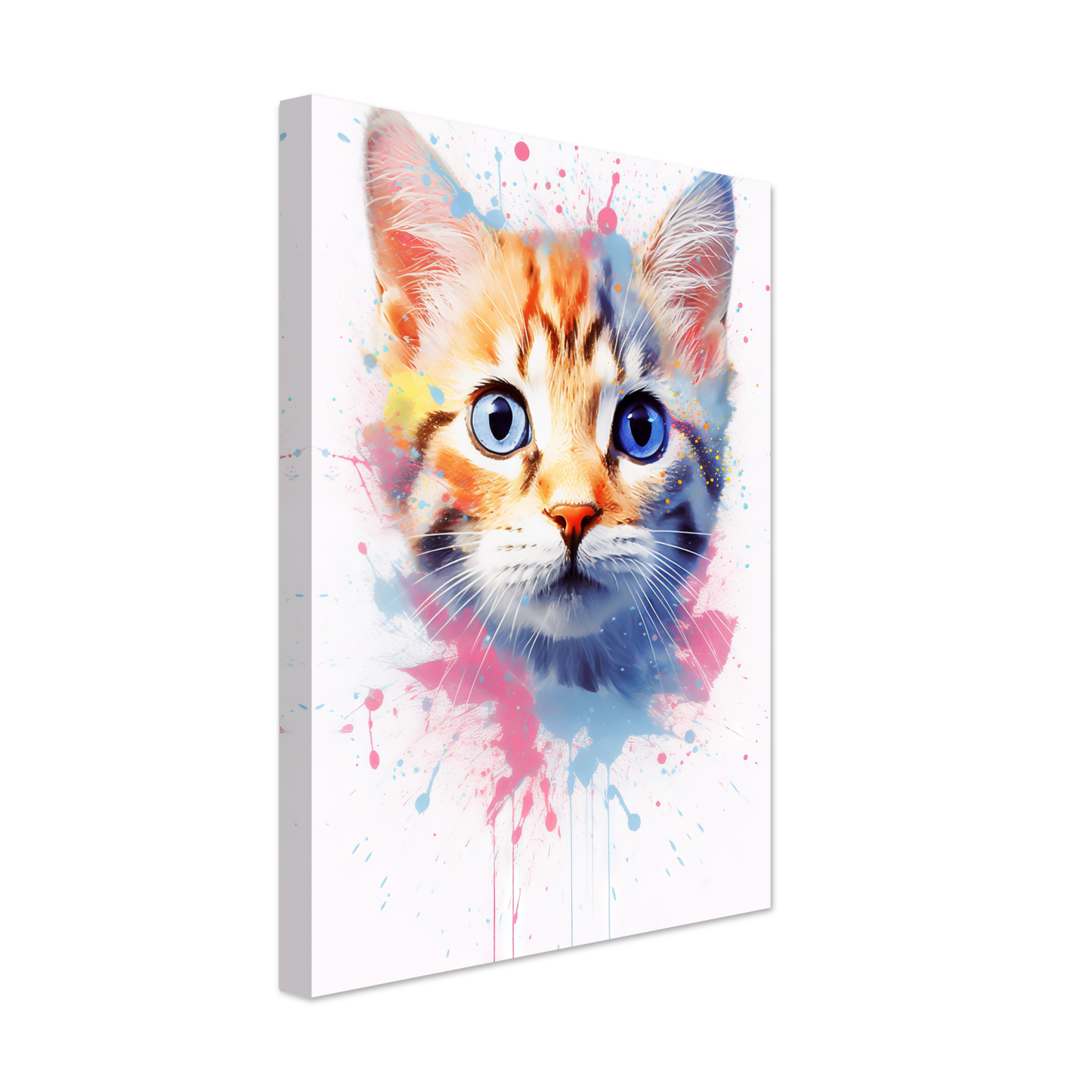 Cat Baby Kitten Pop Art (CAT79)