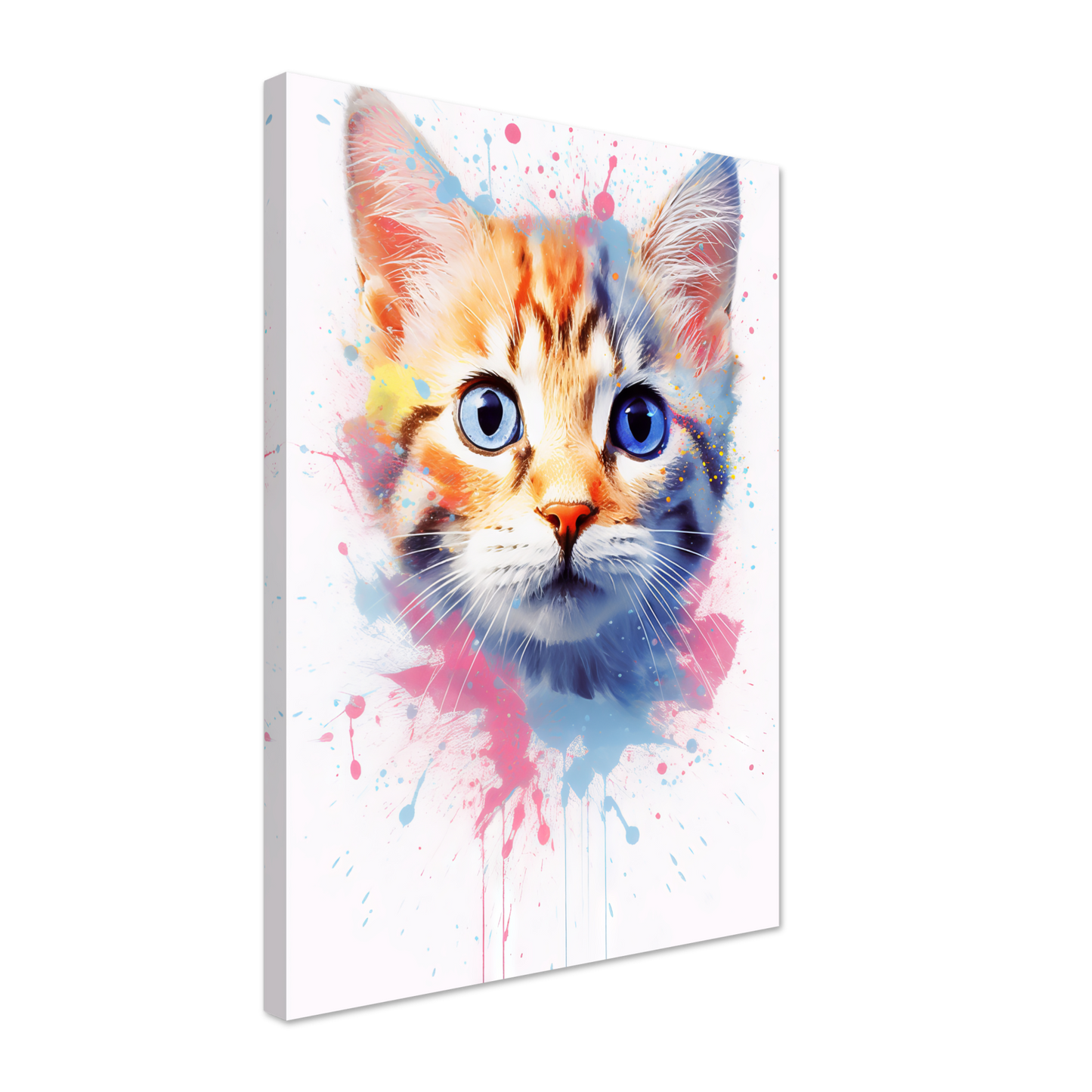 Katze Baby Kitten Pop-Art (CAT79)