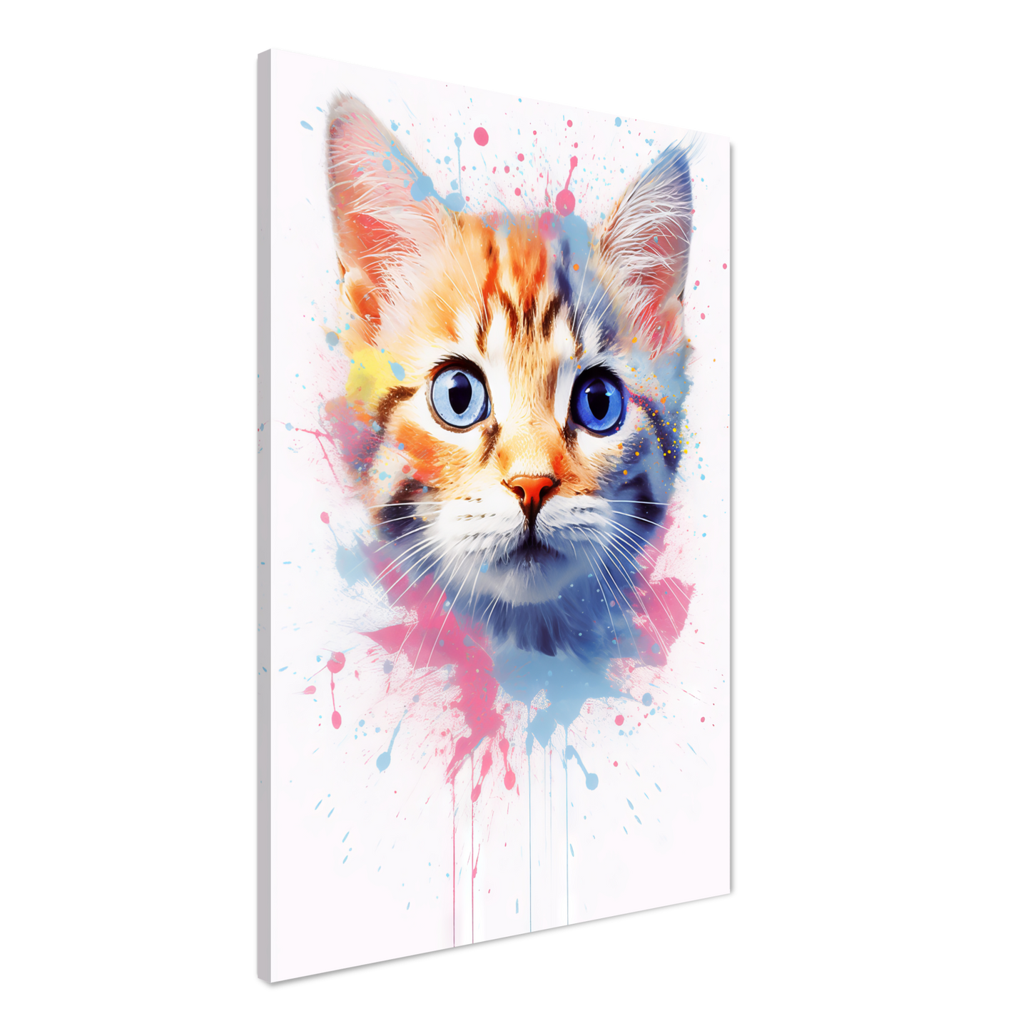 Cat Baby Kitten Pop Art (CAT79)