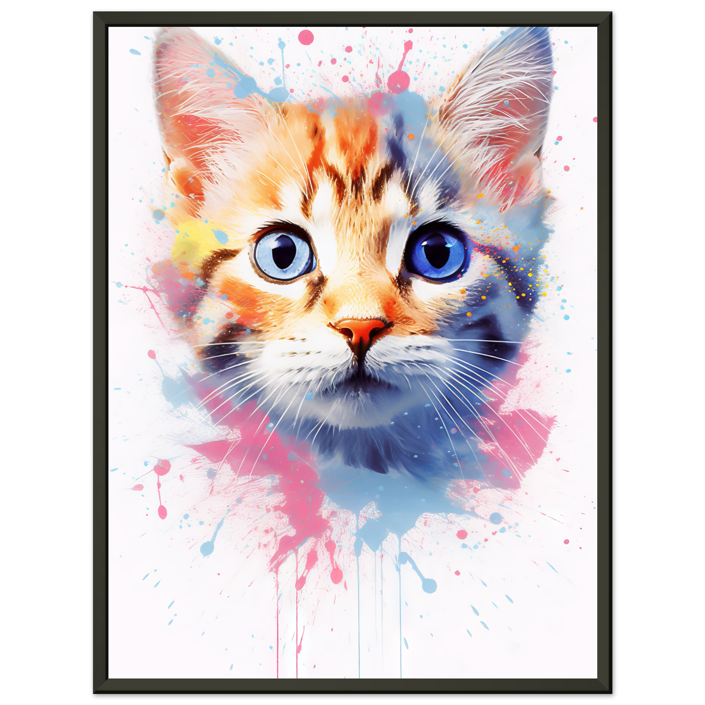 Cat Baby Kitten Pop Art (CAT79)