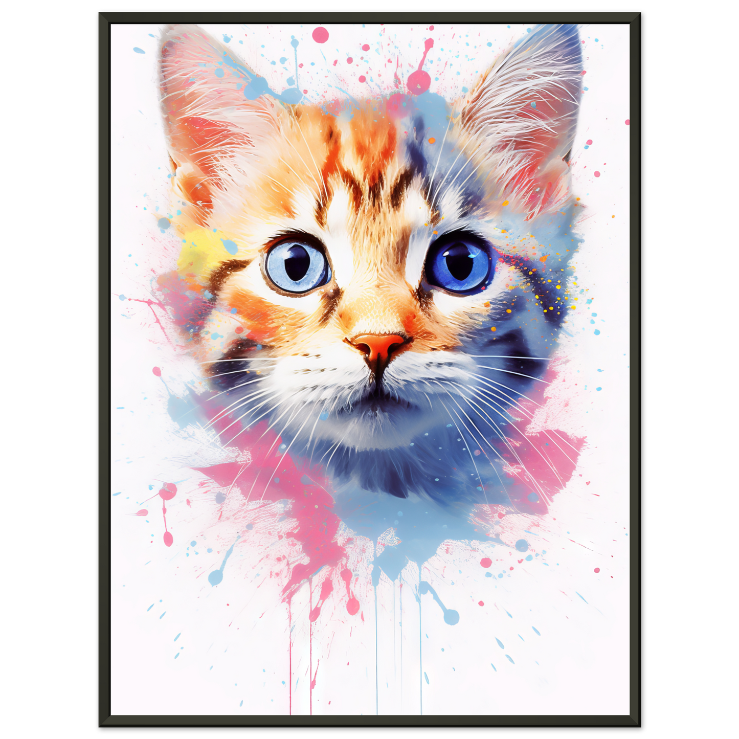 Cat Baby Kitten Pop Art (CAT79)