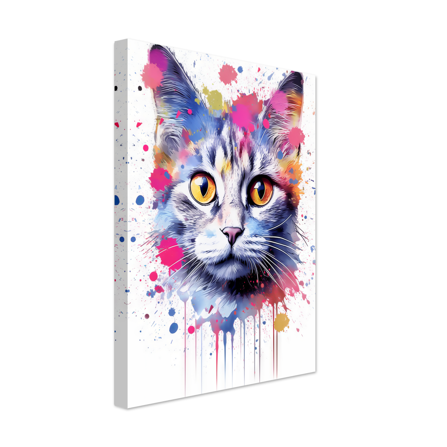 Cat Baby Kitten Pop Art (CAT80)