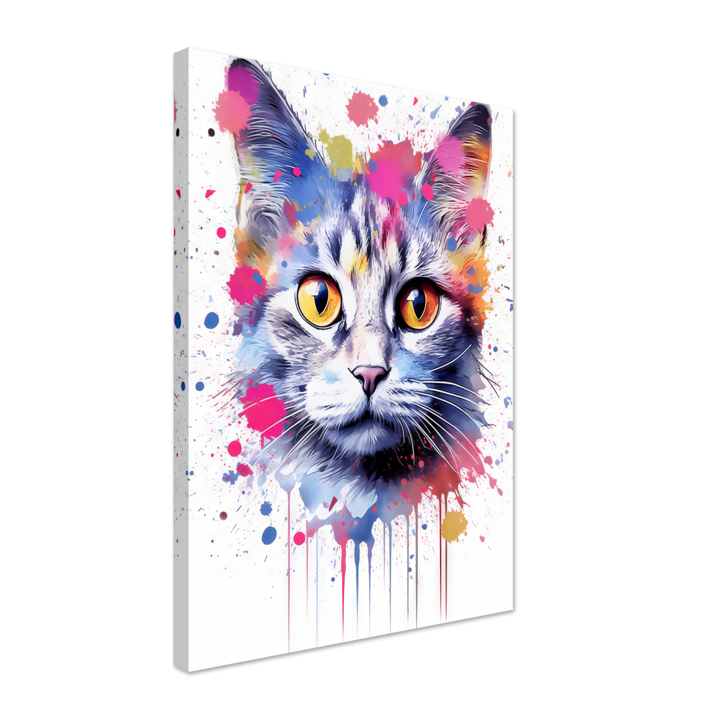 Cat Baby Kitten Pop Art (CAT80)