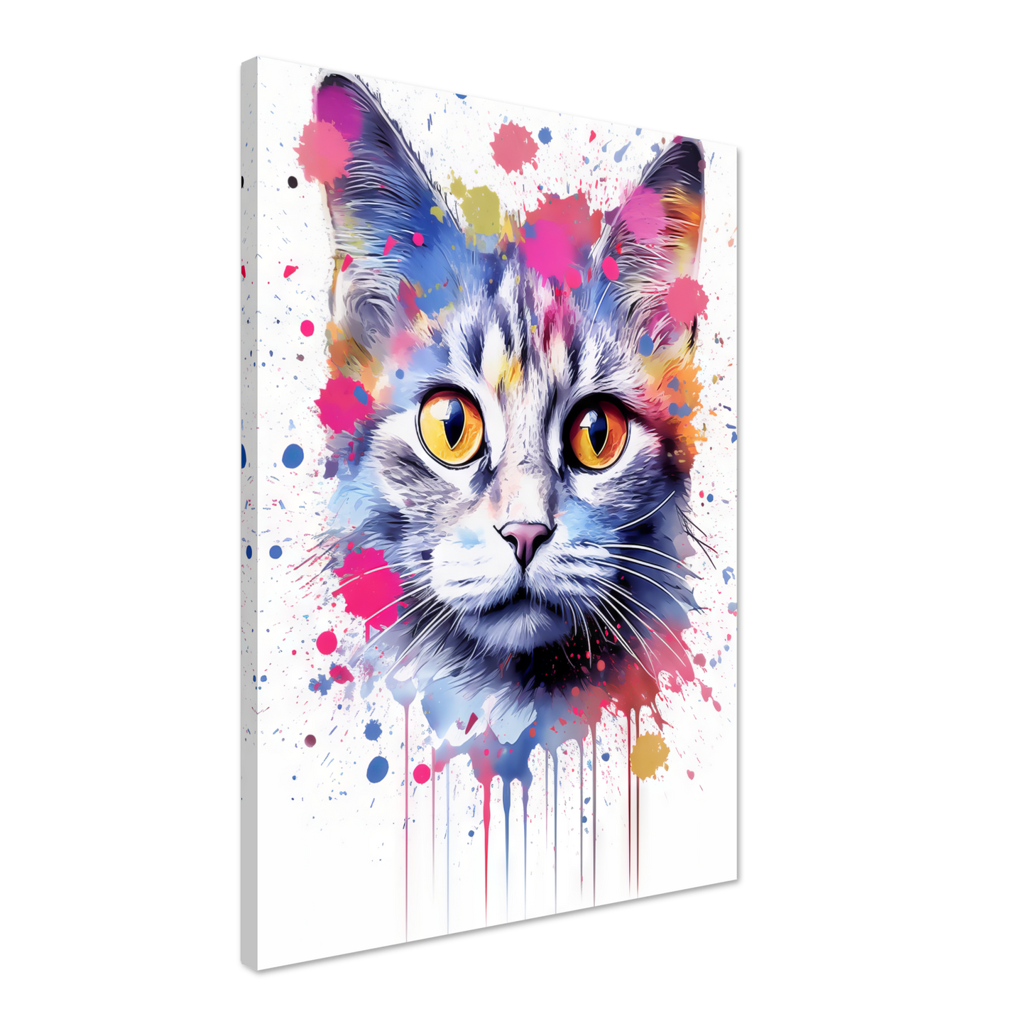 Cat Baby Kitten Pop Art (CAT80)