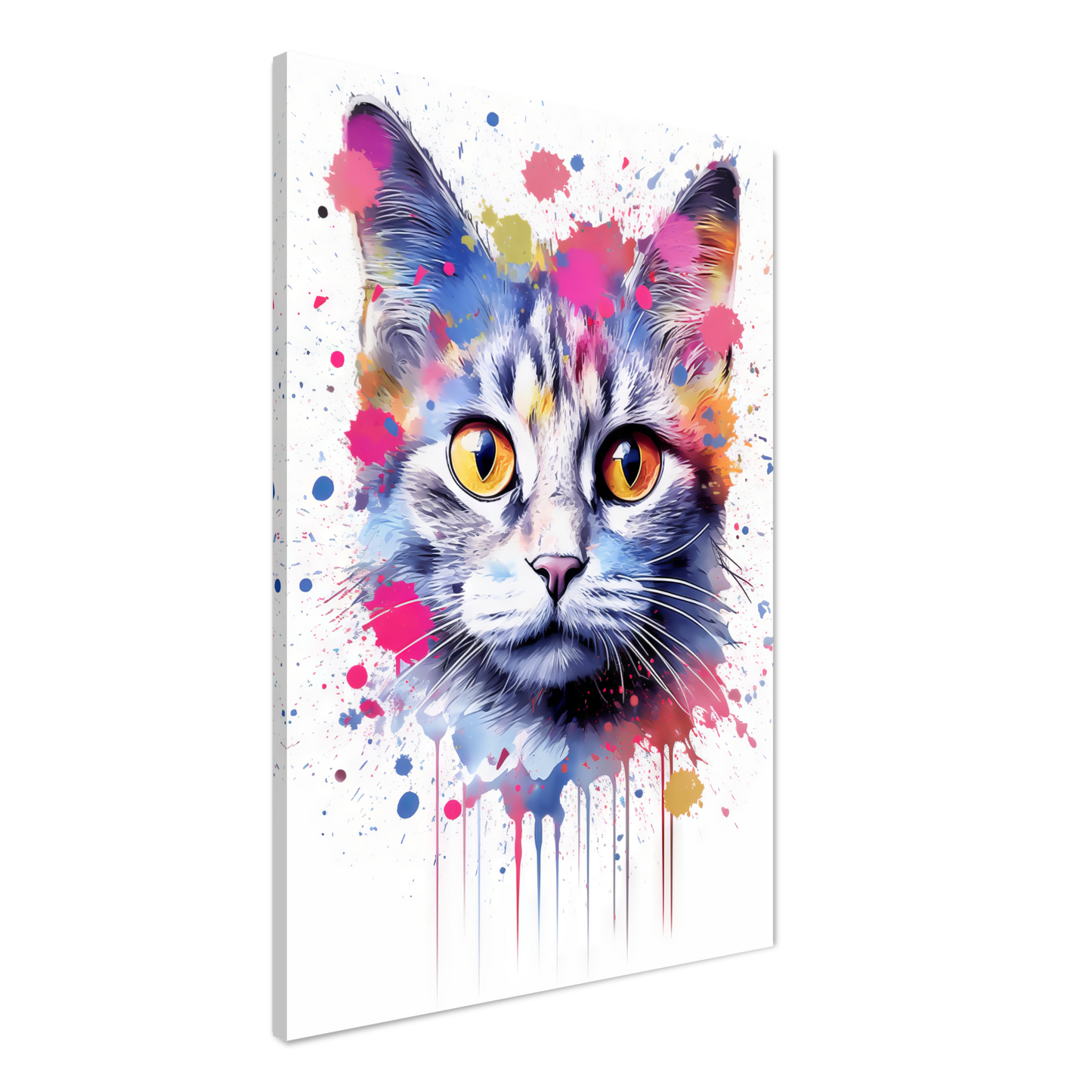 Katze Baby Kitten Pop-Art (CAT80)
