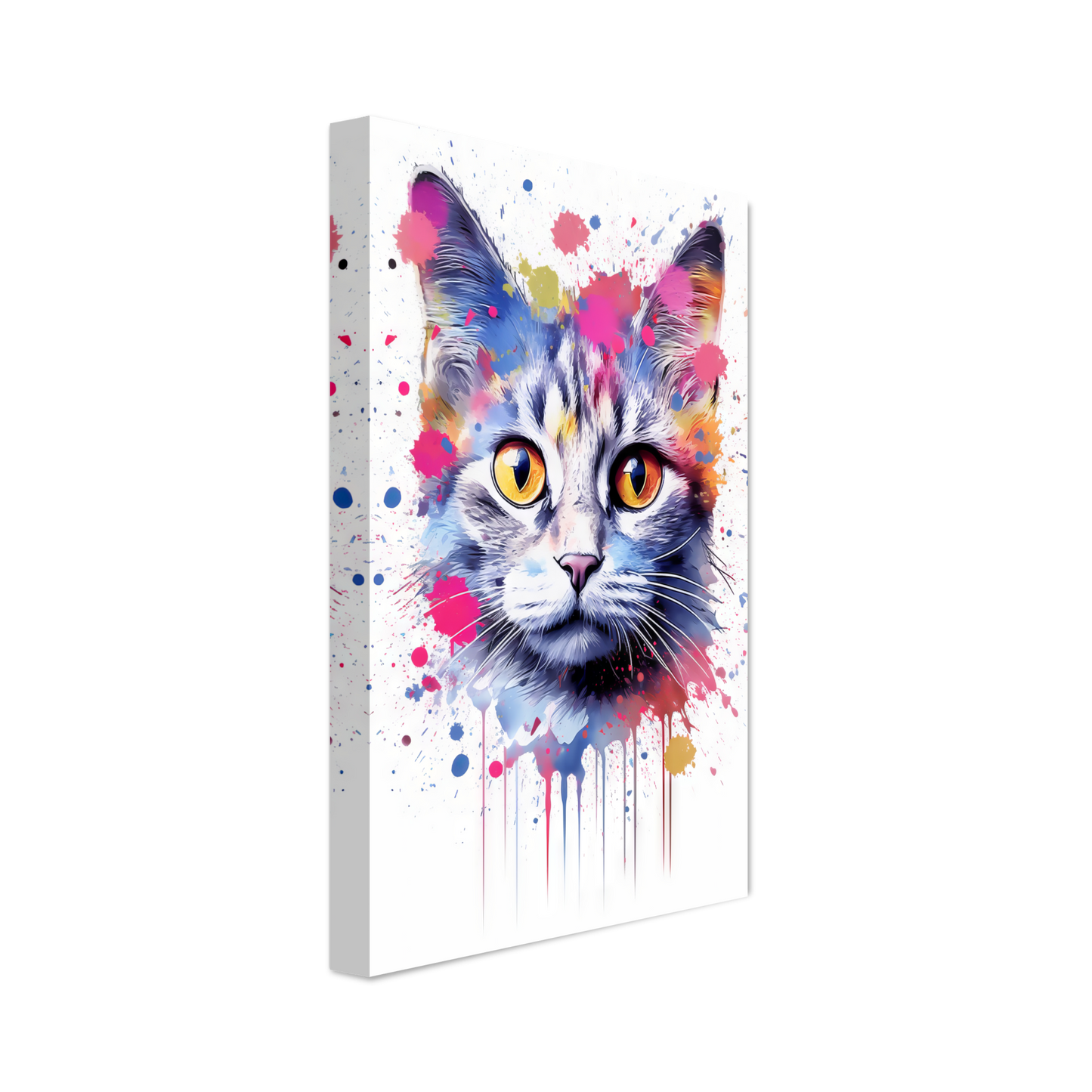 Cat Baby Kitten Pop Art (CAT80)
