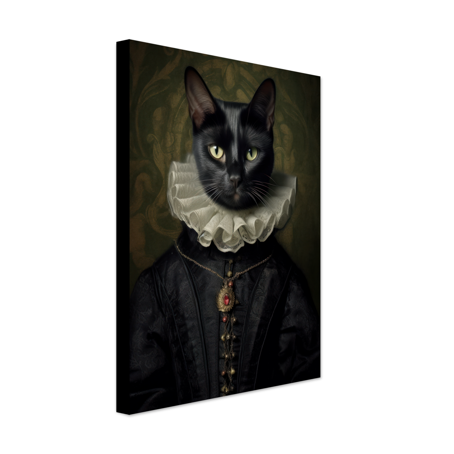 Katze Schwarz Renaissance (CAT97)