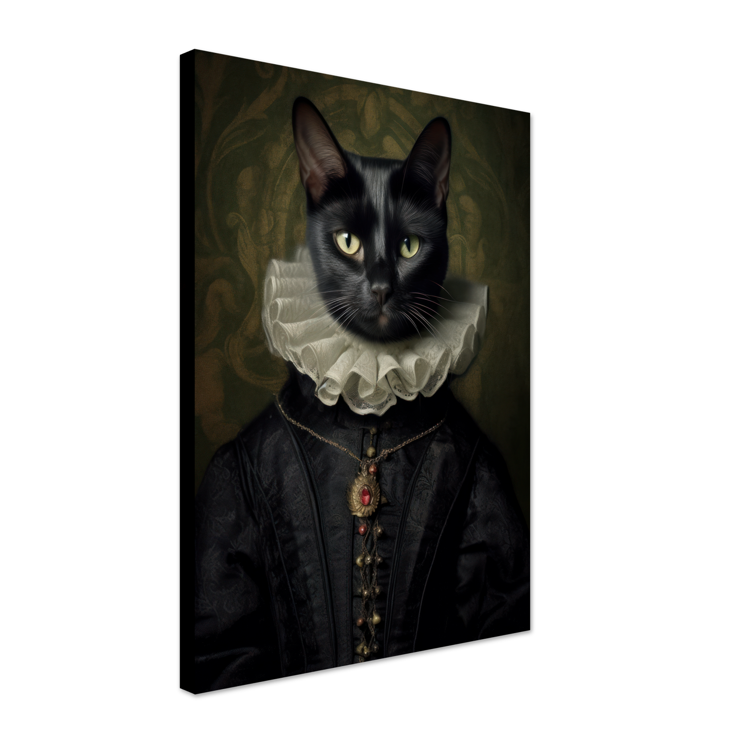 Katze Schwarz Renaissance (CAT97)