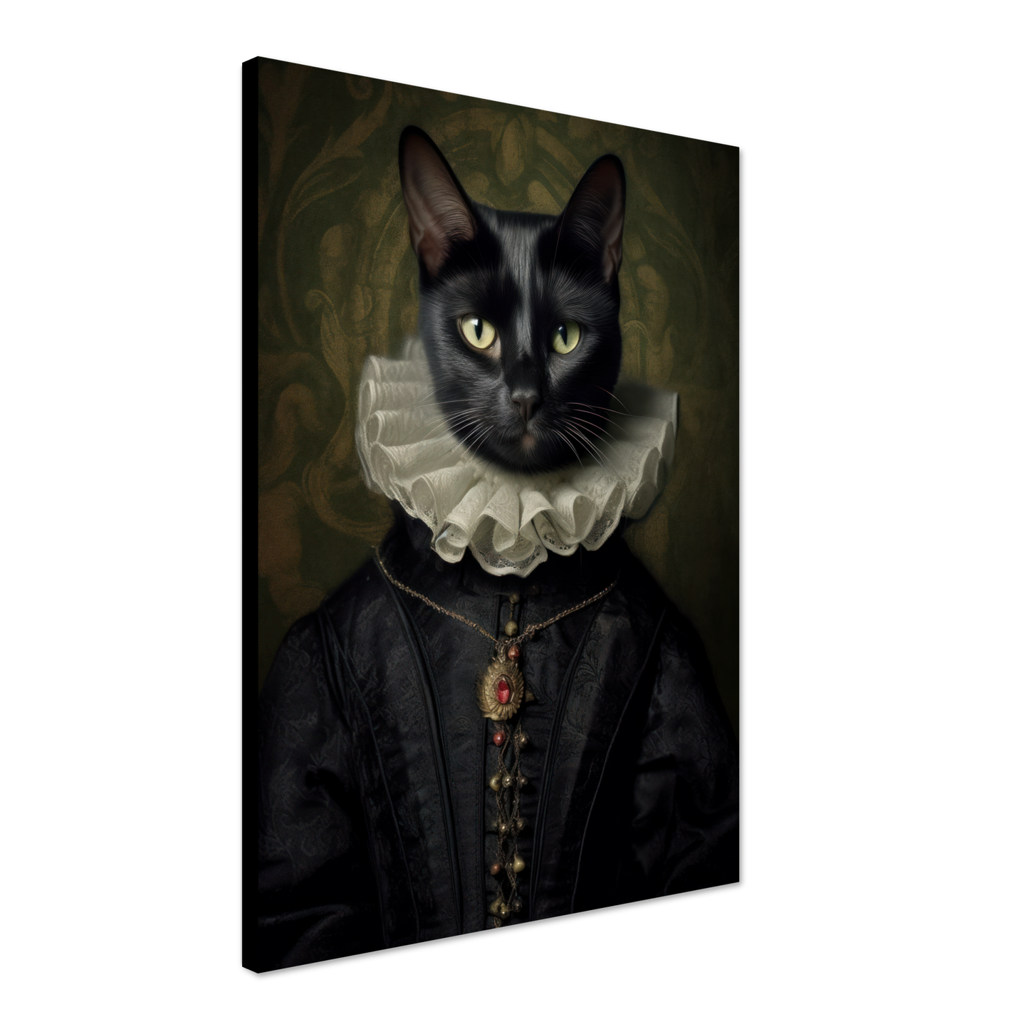 Katze Schwarz Renaissance (CAT97)