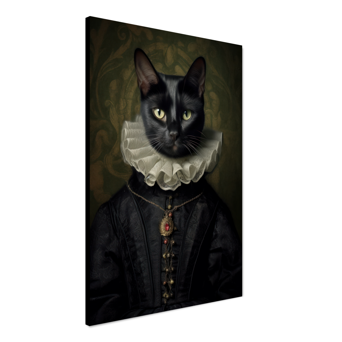 Katze Schwarz Renaissance (CAT97)