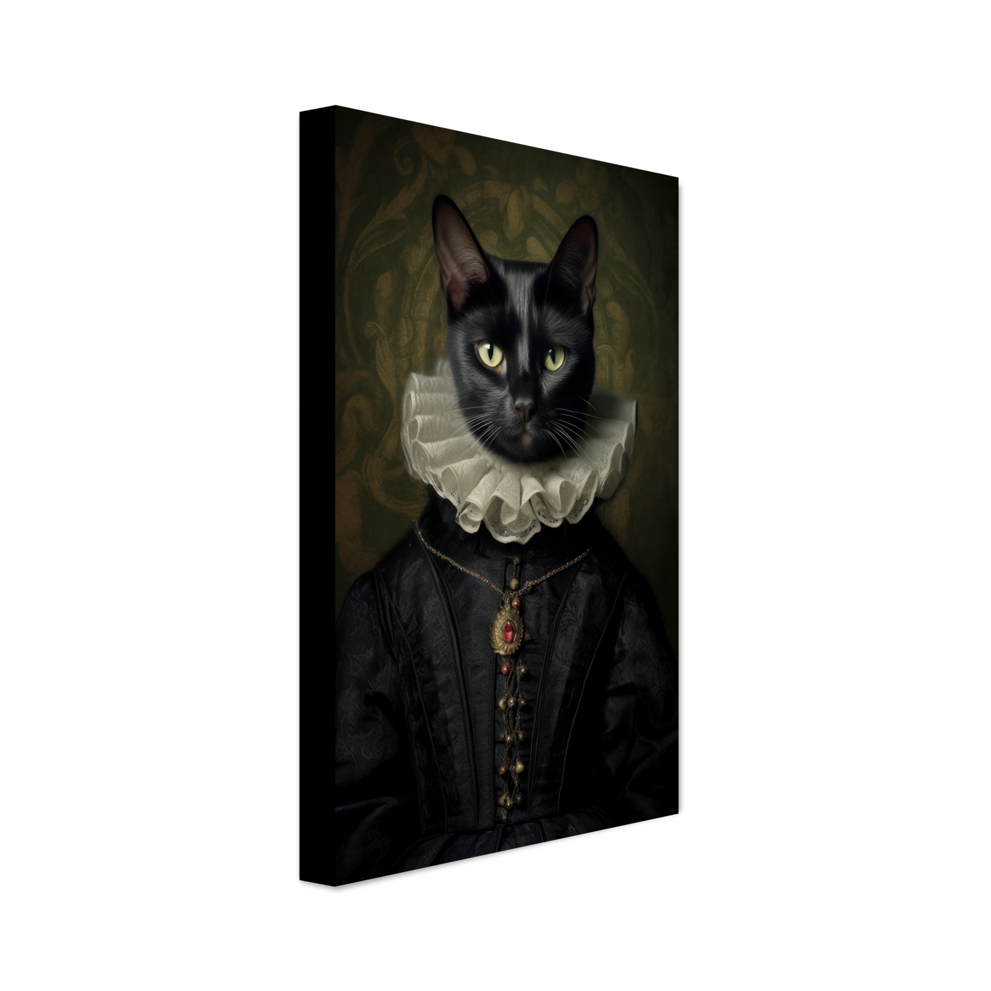 Katze Schwarz Renaissance (CAT97)