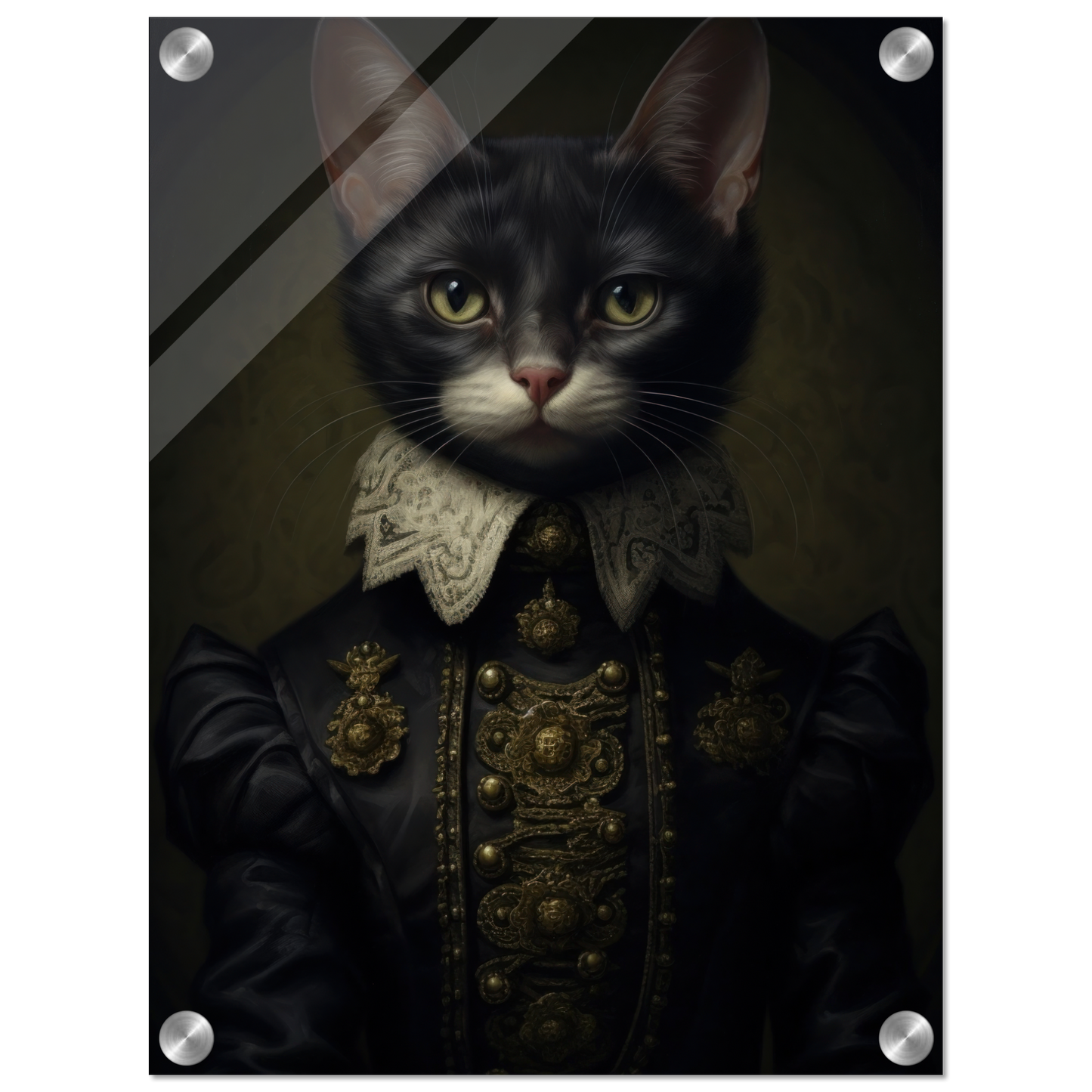 Katze Schwarz Renaissance (CAT98)