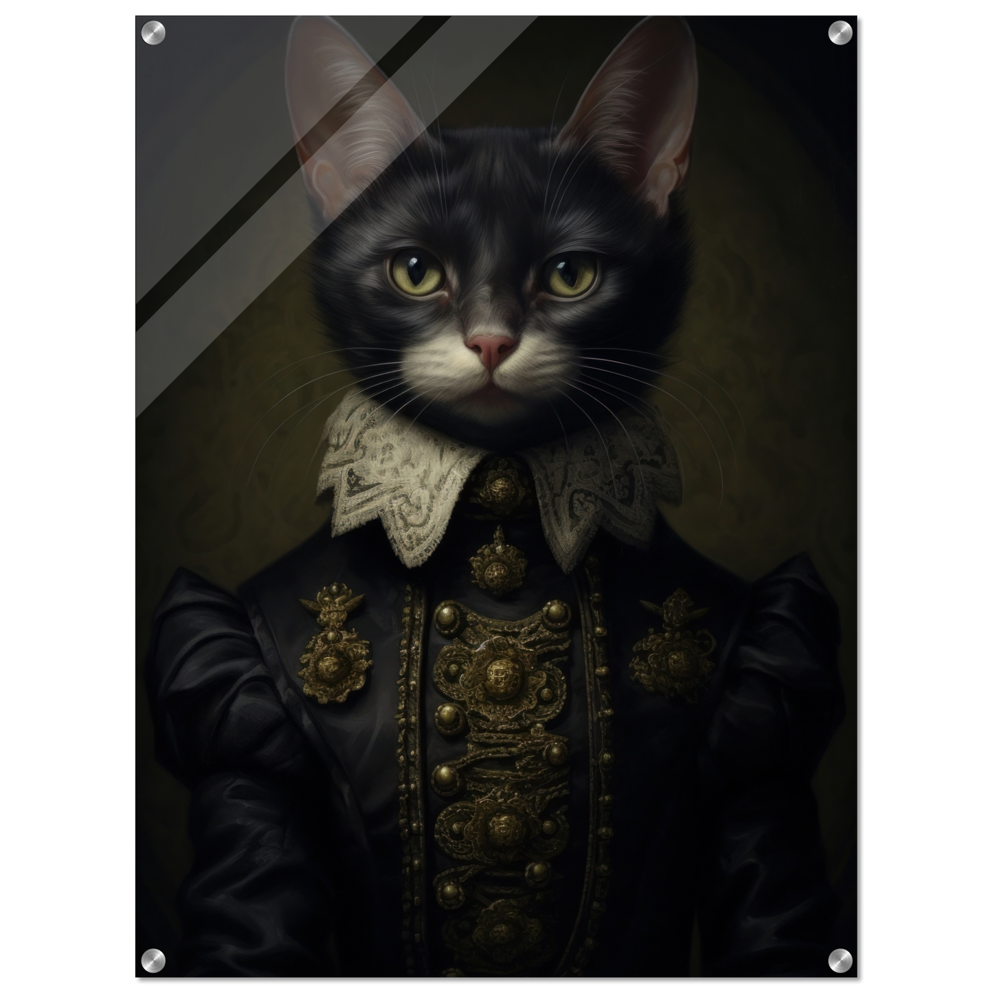 Katze Schwarz Renaissance (CAT98)