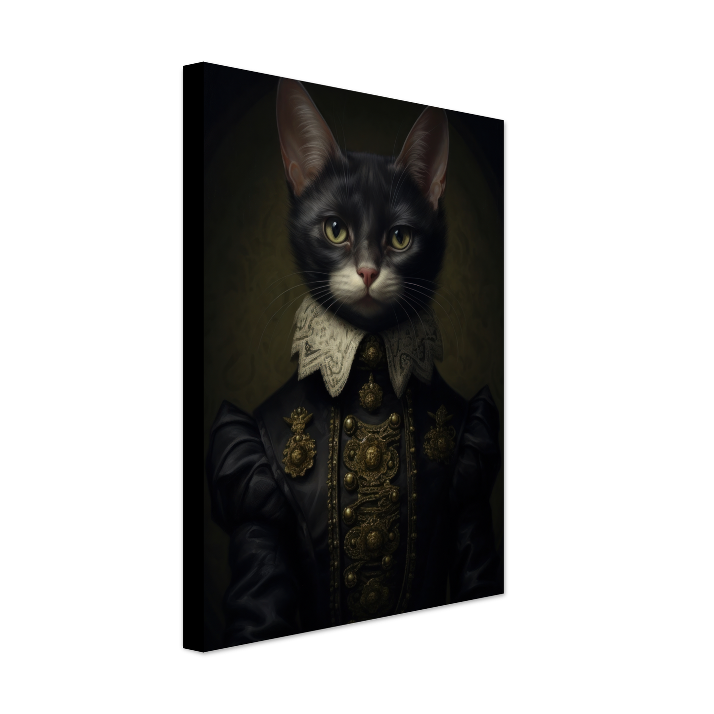 Katze Schwarz Renaissance (CAT98)