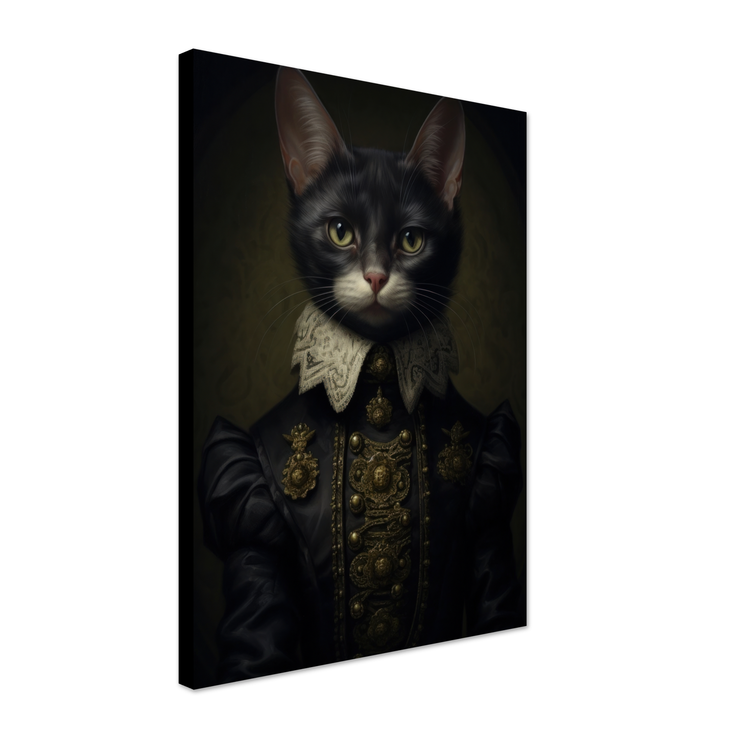 Katze Schwarz Renaissance (CAT98)