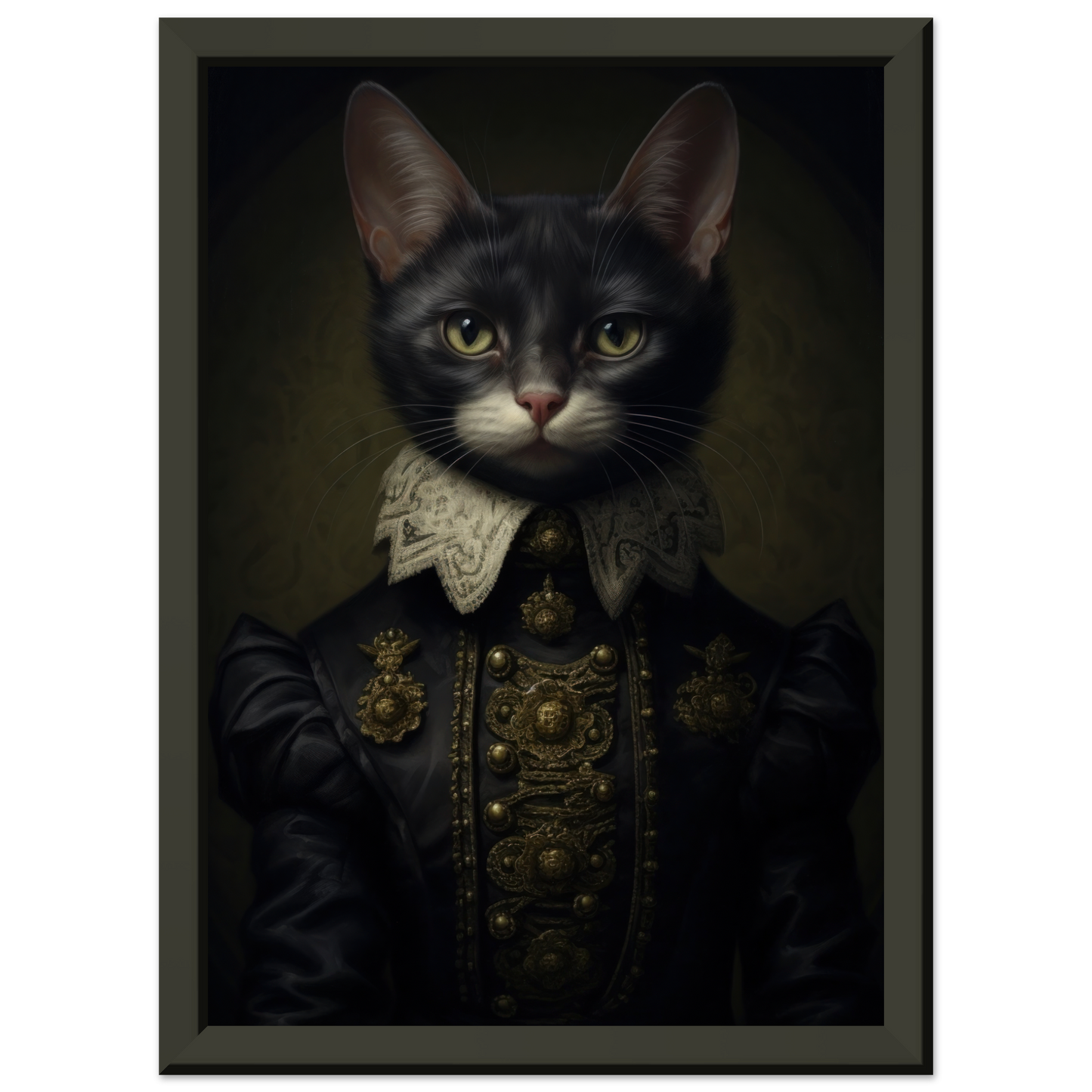 Katze Schwarz Renaissance (CAT98)