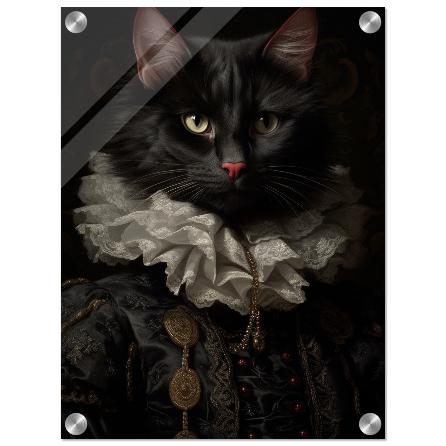 Katze Schwarz Renaissance (CAT99)