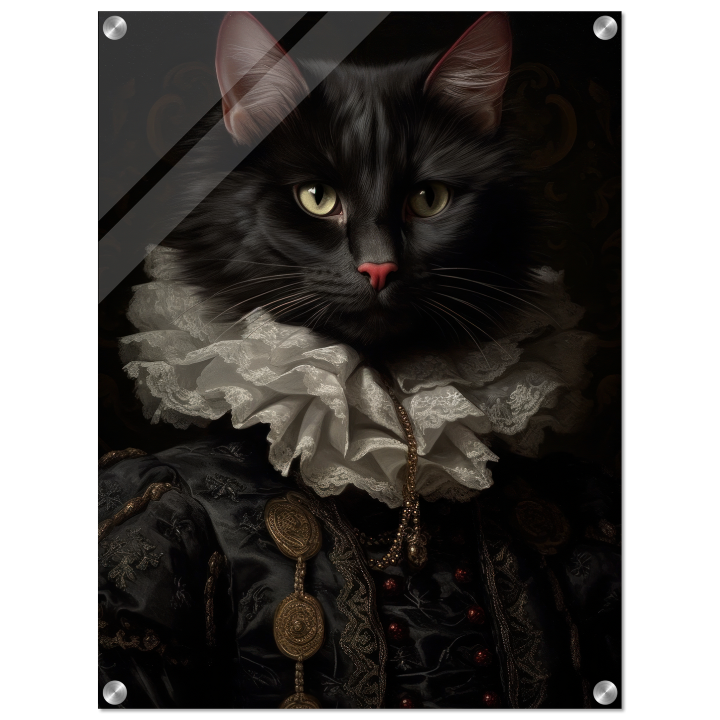 Katze Schwarz Renaissance (CAT99)