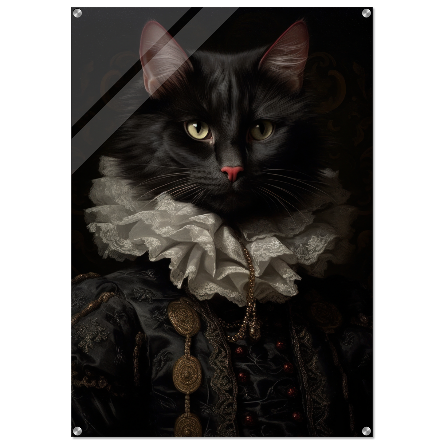Katze Schwarz Renaissance (CAT99)