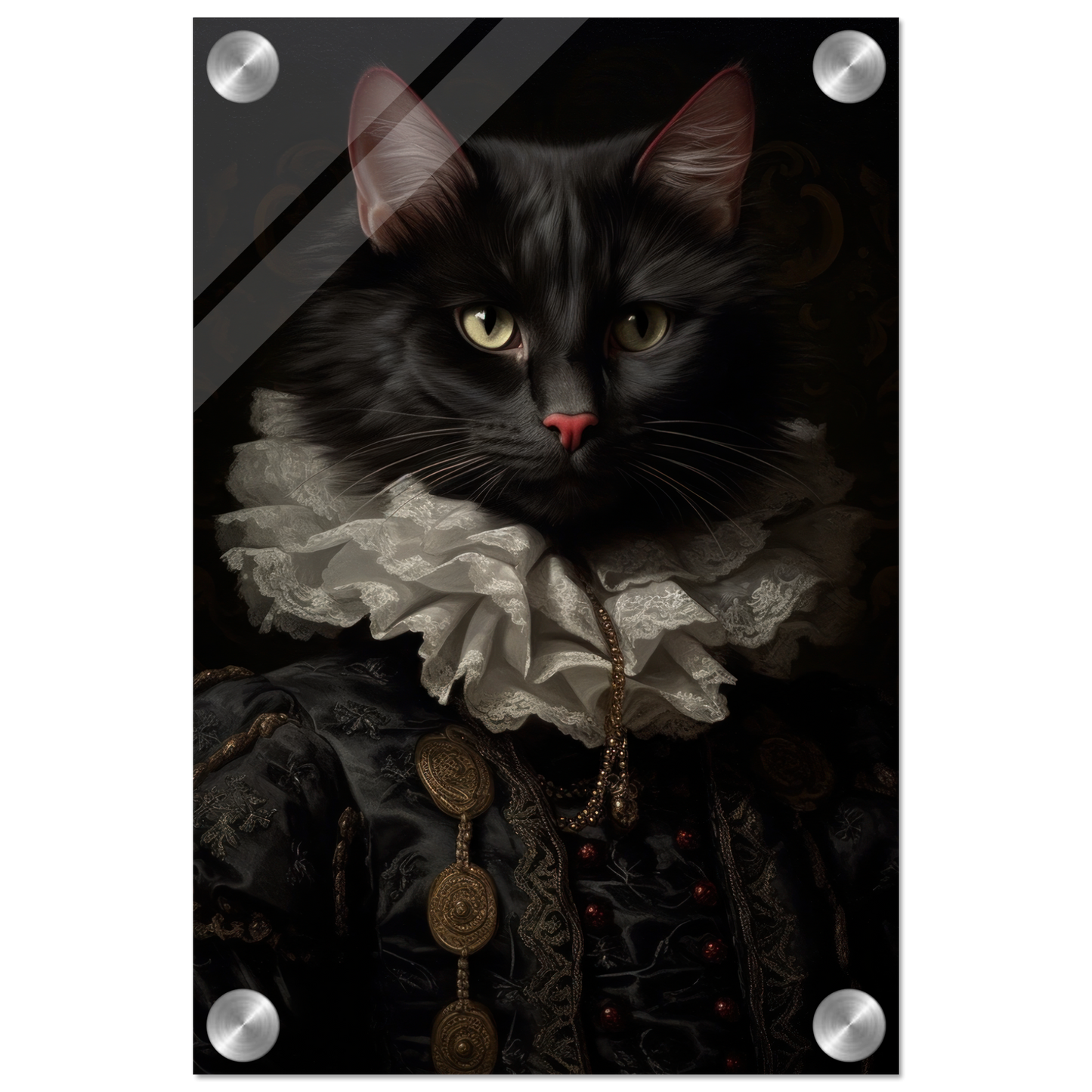 Katze Schwarz Renaissance (CAT99)