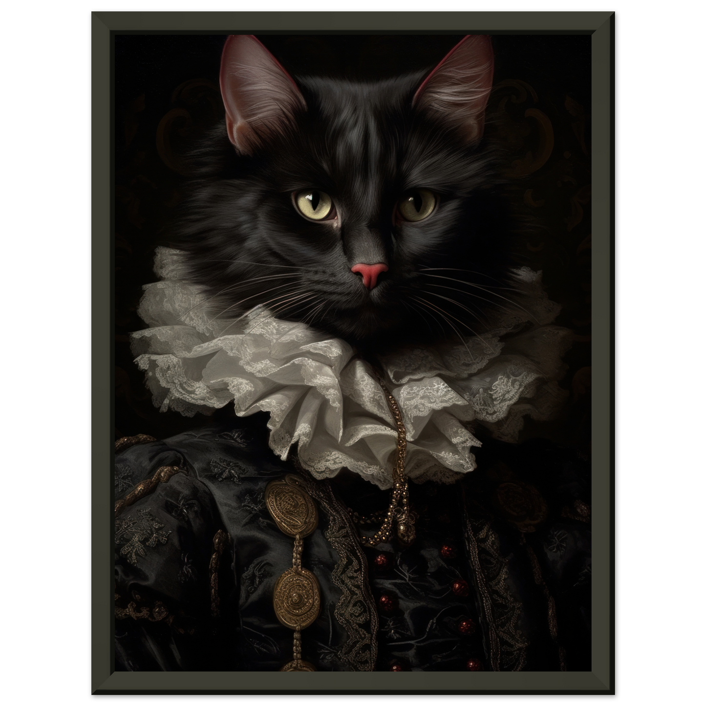 Katze Schwarz Renaissance (CAT99)