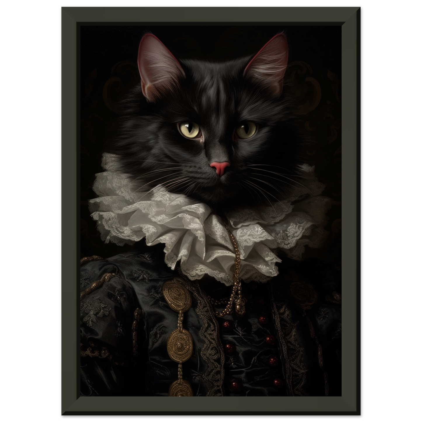 Katze Schwarz Renaissance (CAT99)