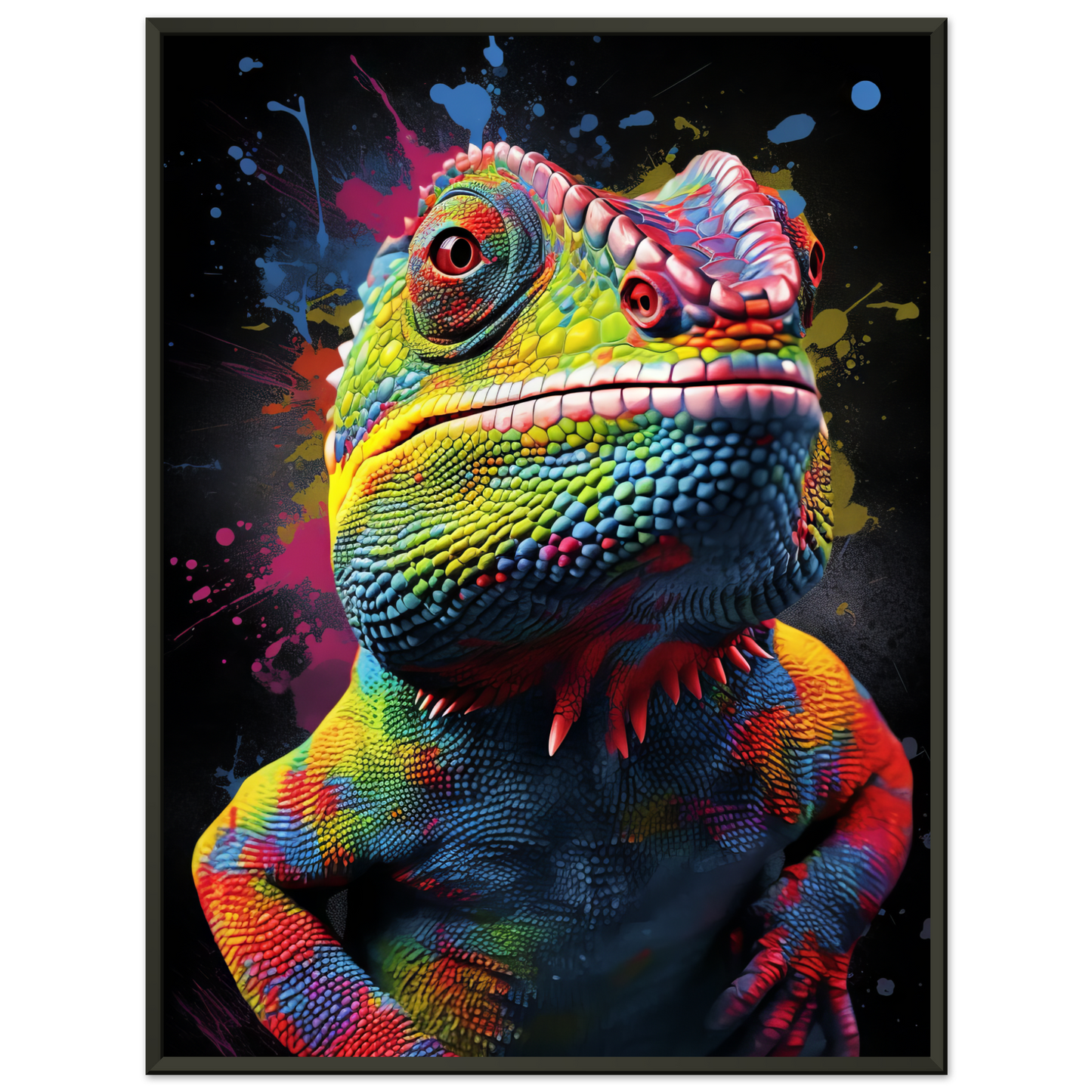 Chamäleon (Pop-Art) (CHAMELEON02)
