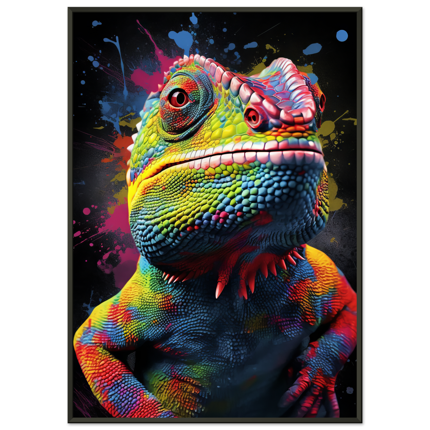 Chamäleon (Pop-Art) (CHAMELEON02)