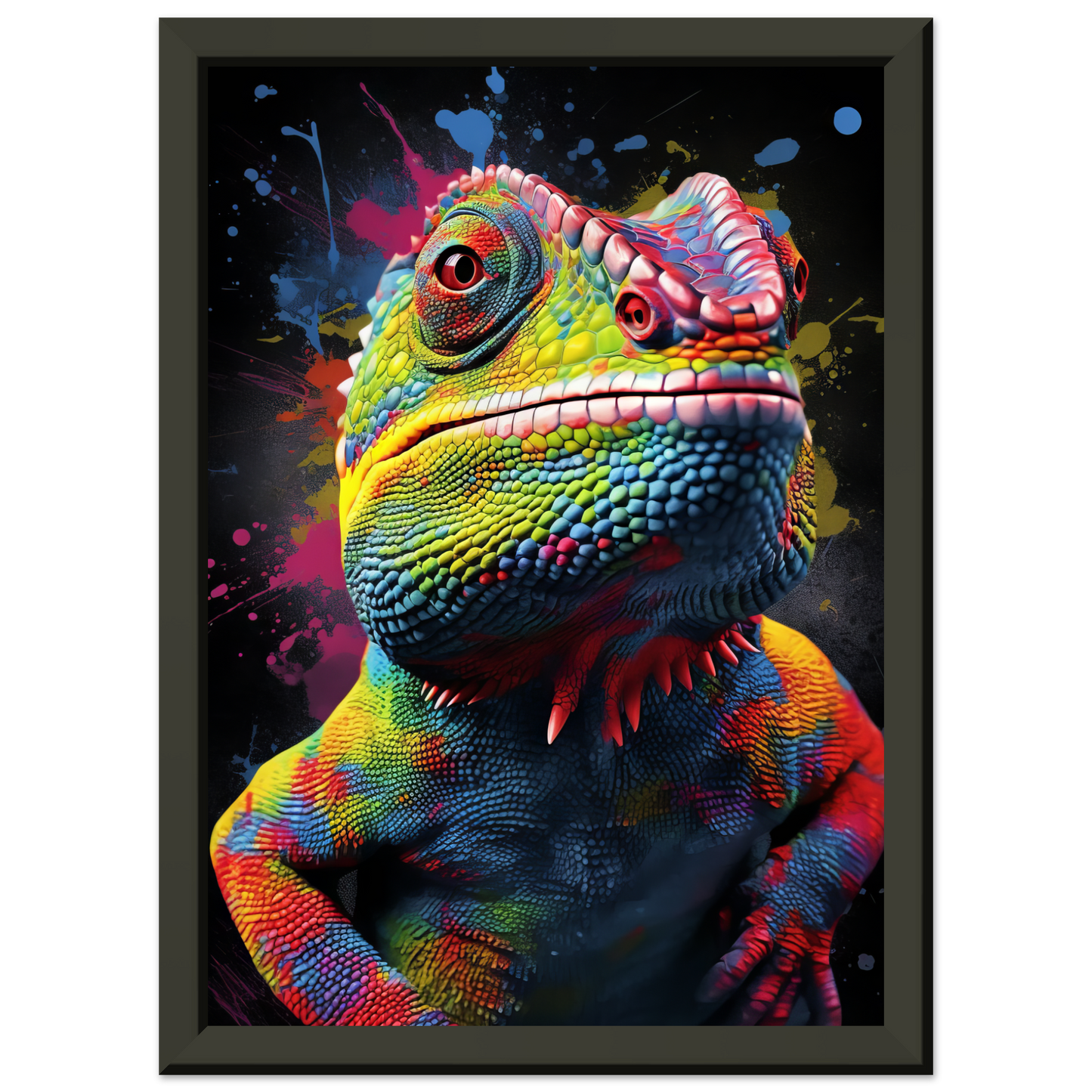 Chamäleon (Pop-Art) (CHAMELEON02)