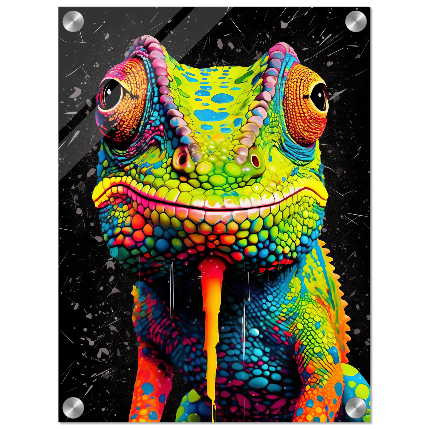 Chamäleon (Pop-Art) (CHAMELEON03)